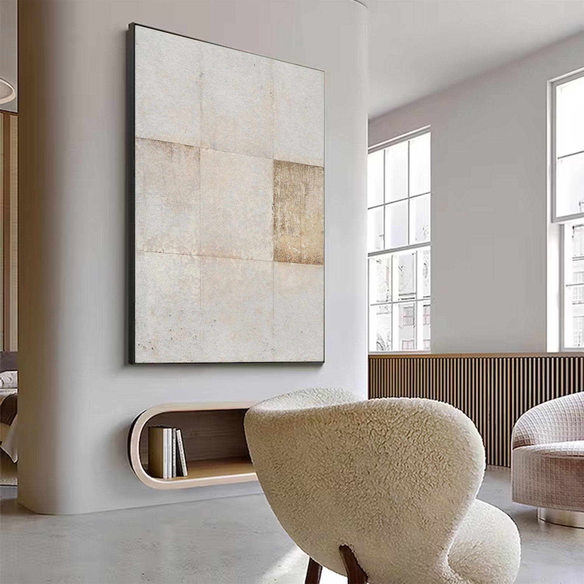 Large Textured Abstract Canvas Art | Kelor #AG 112