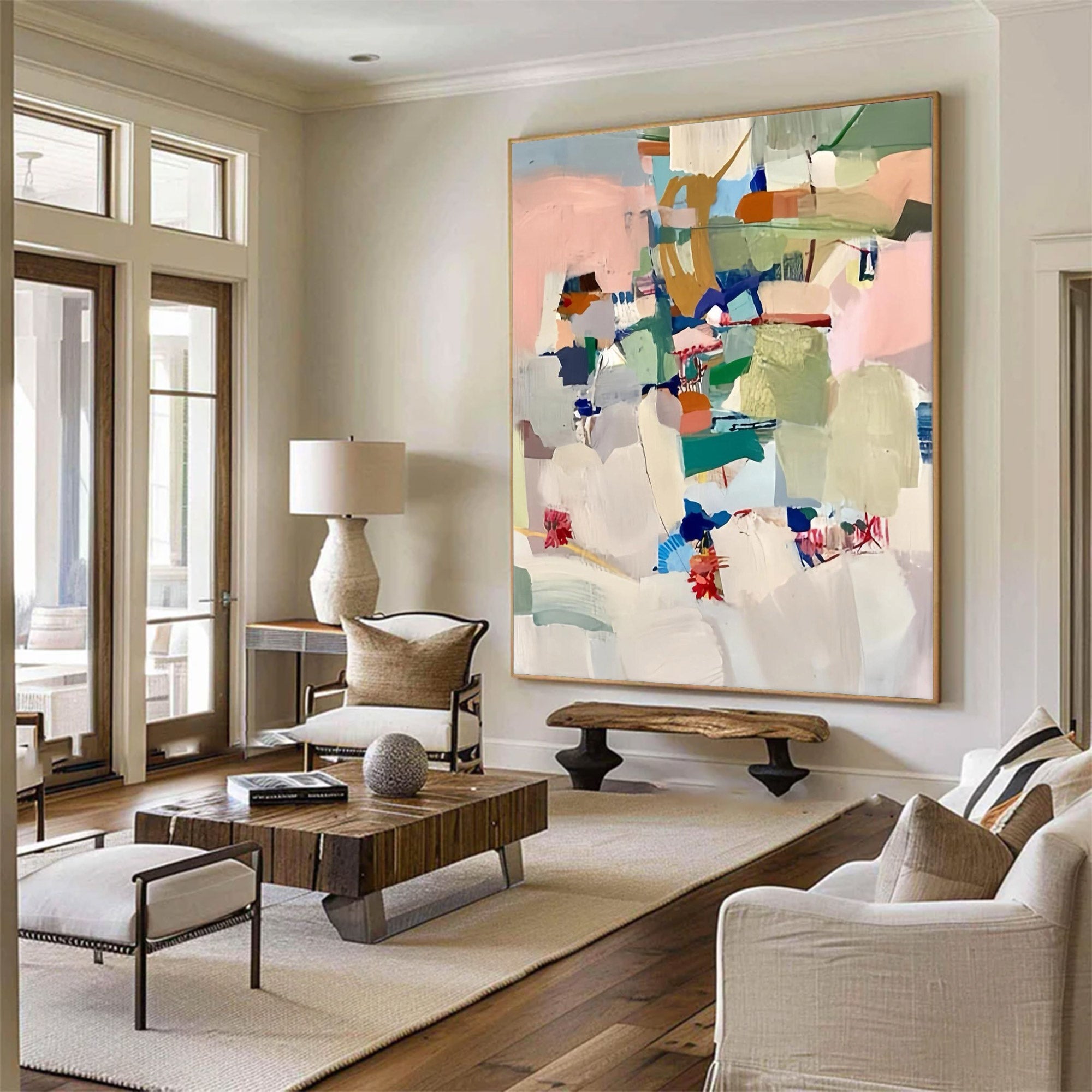 Large Abstract Expressionist Art | KelorArt #AG 113