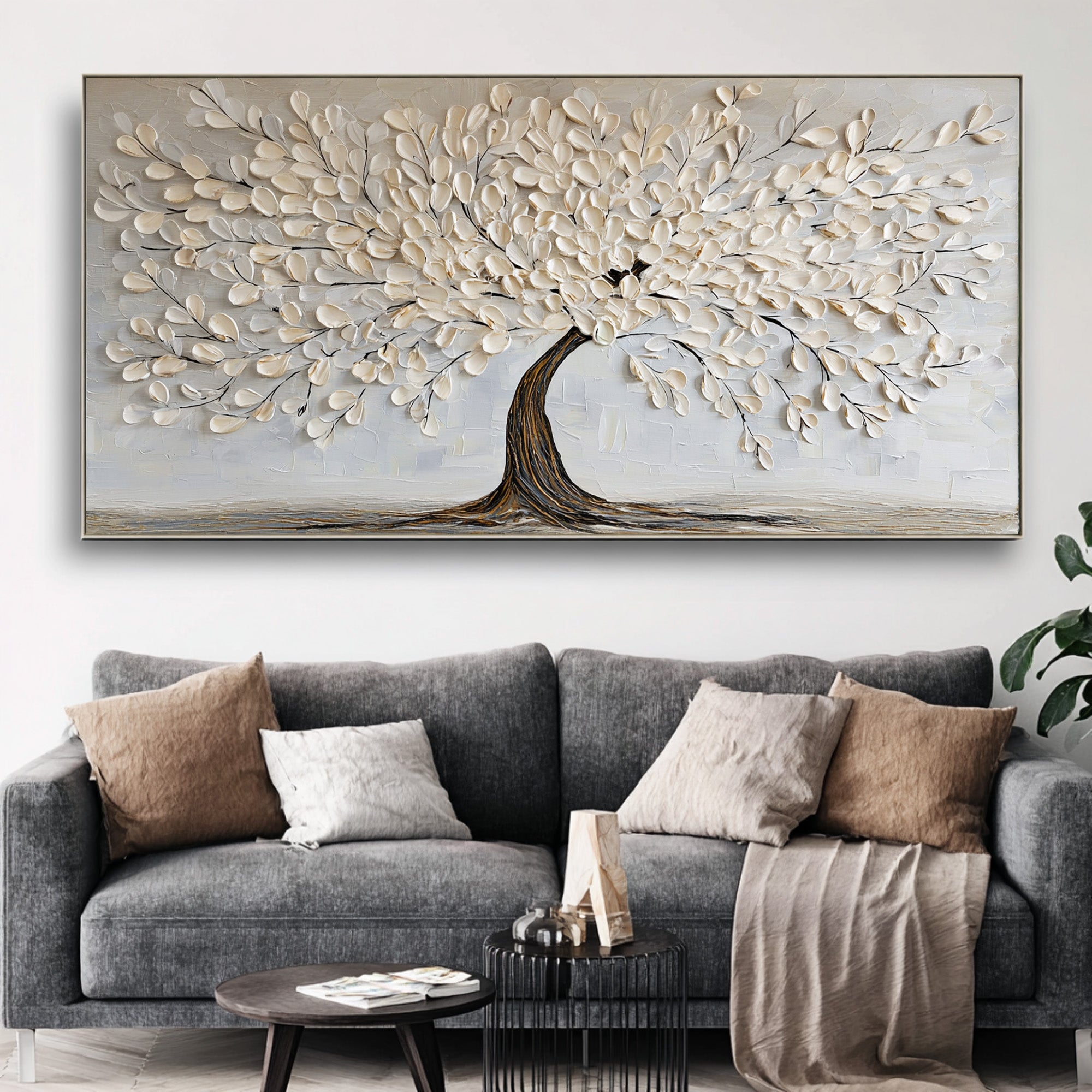 Simple Large 3D Tree Art | KelorArt #CZ 015