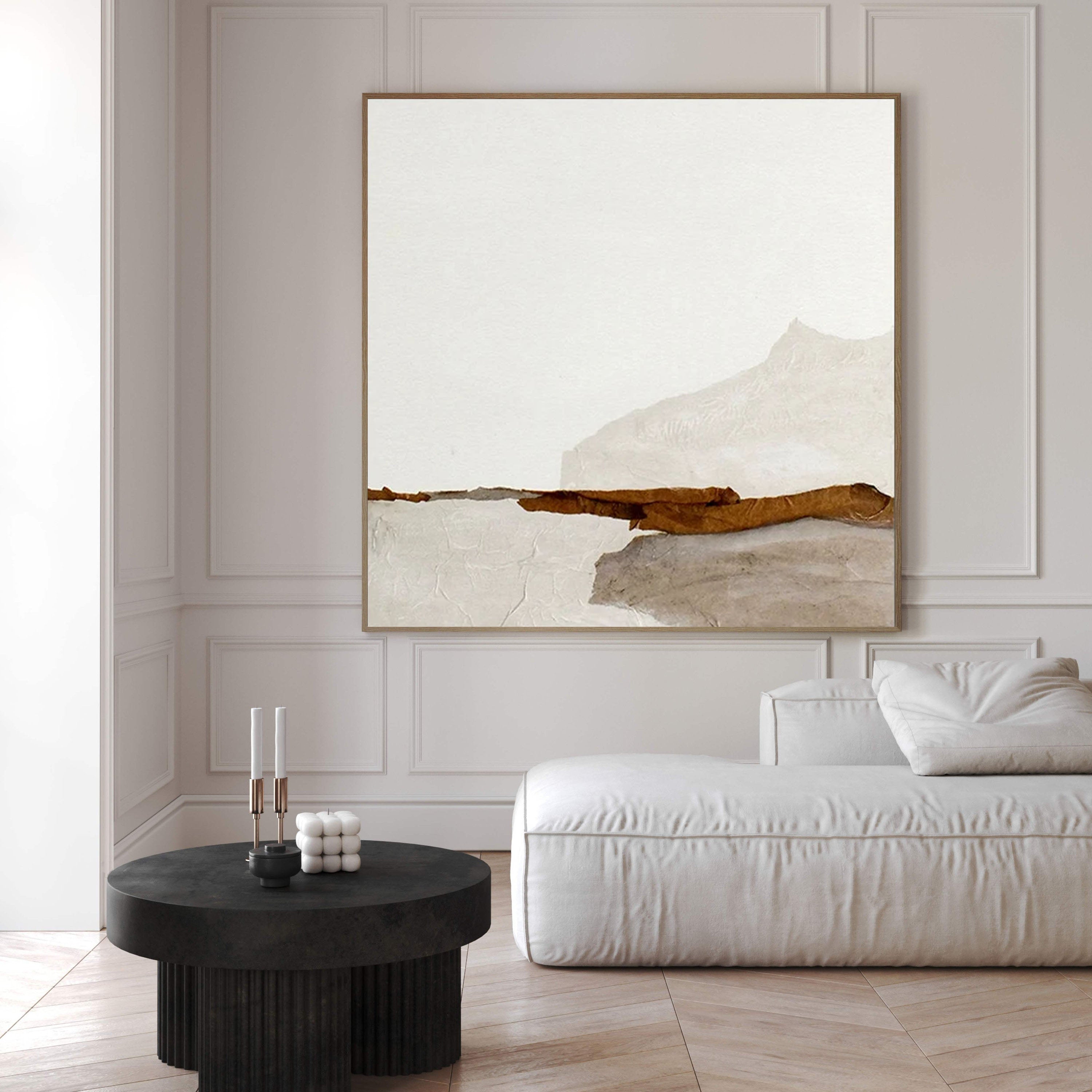 Minimalist Landscape-Inspired Abstract Art