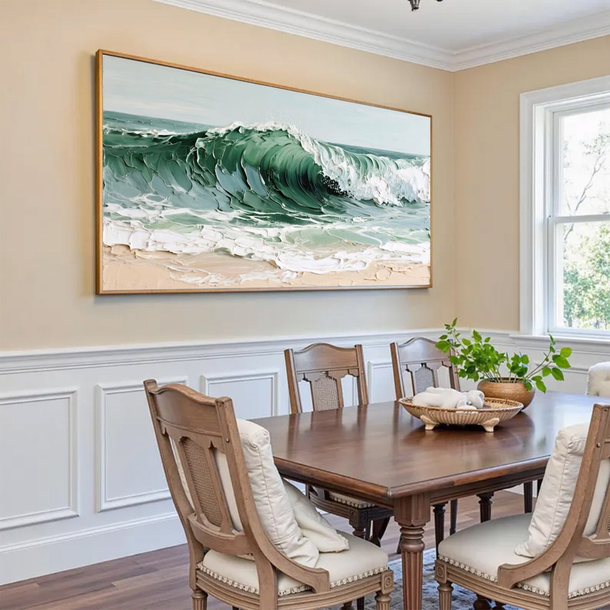 Abstract Large Wave Art | KelorArt #AG 152