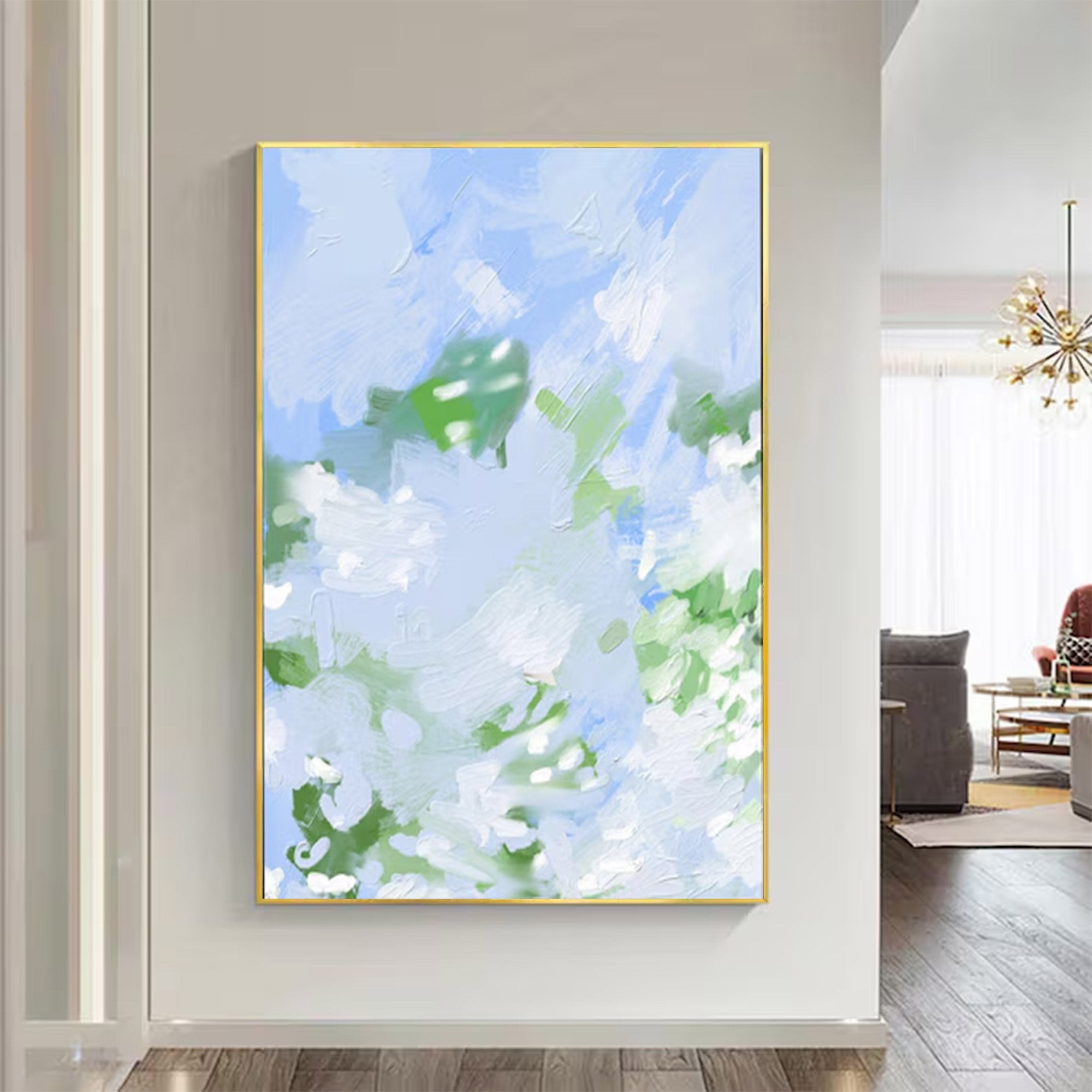 Large Abstract Sky Art | KelorArt #AG 149