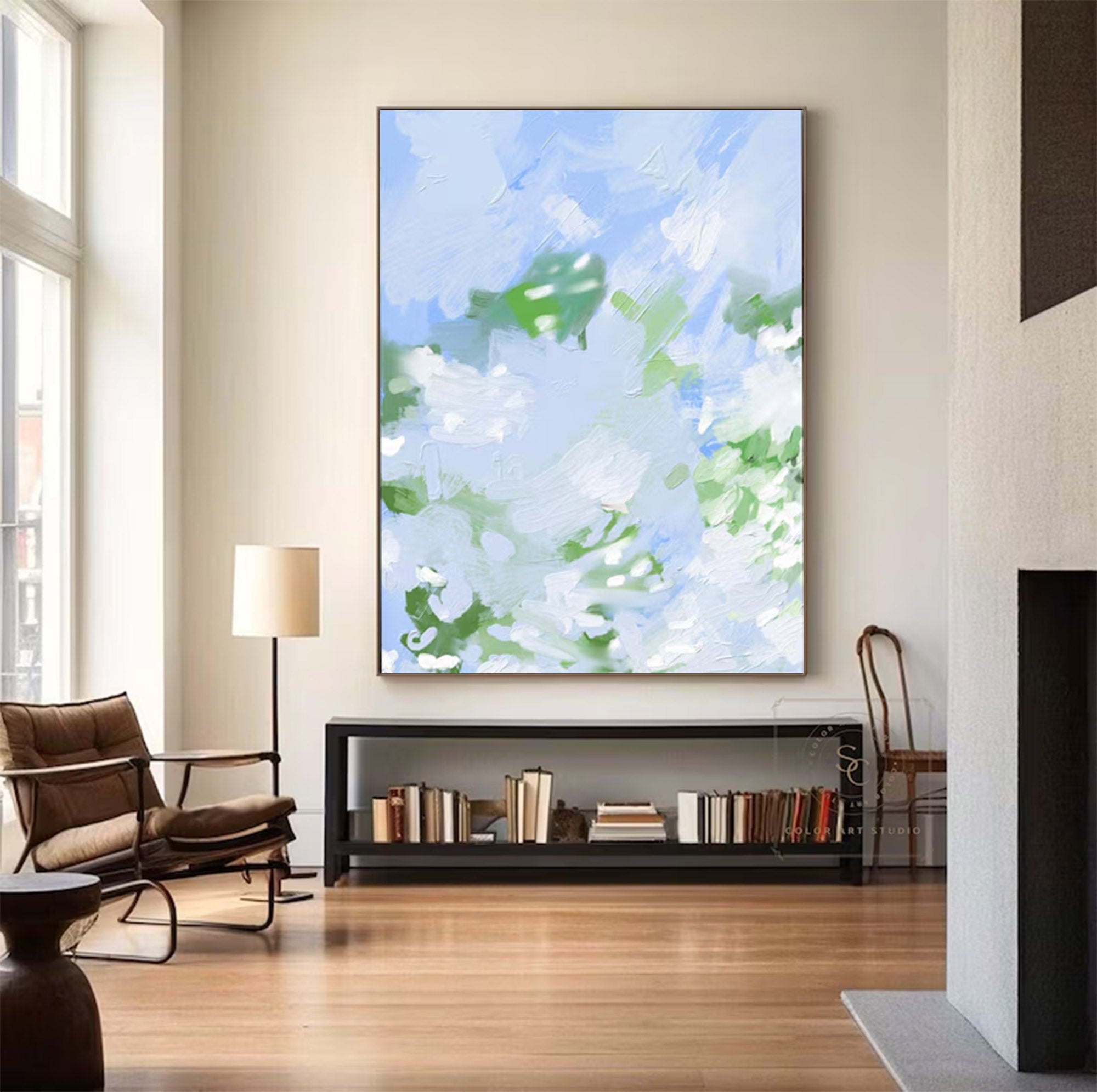 Large Abstract Sky Art | KelorArt #AG 149