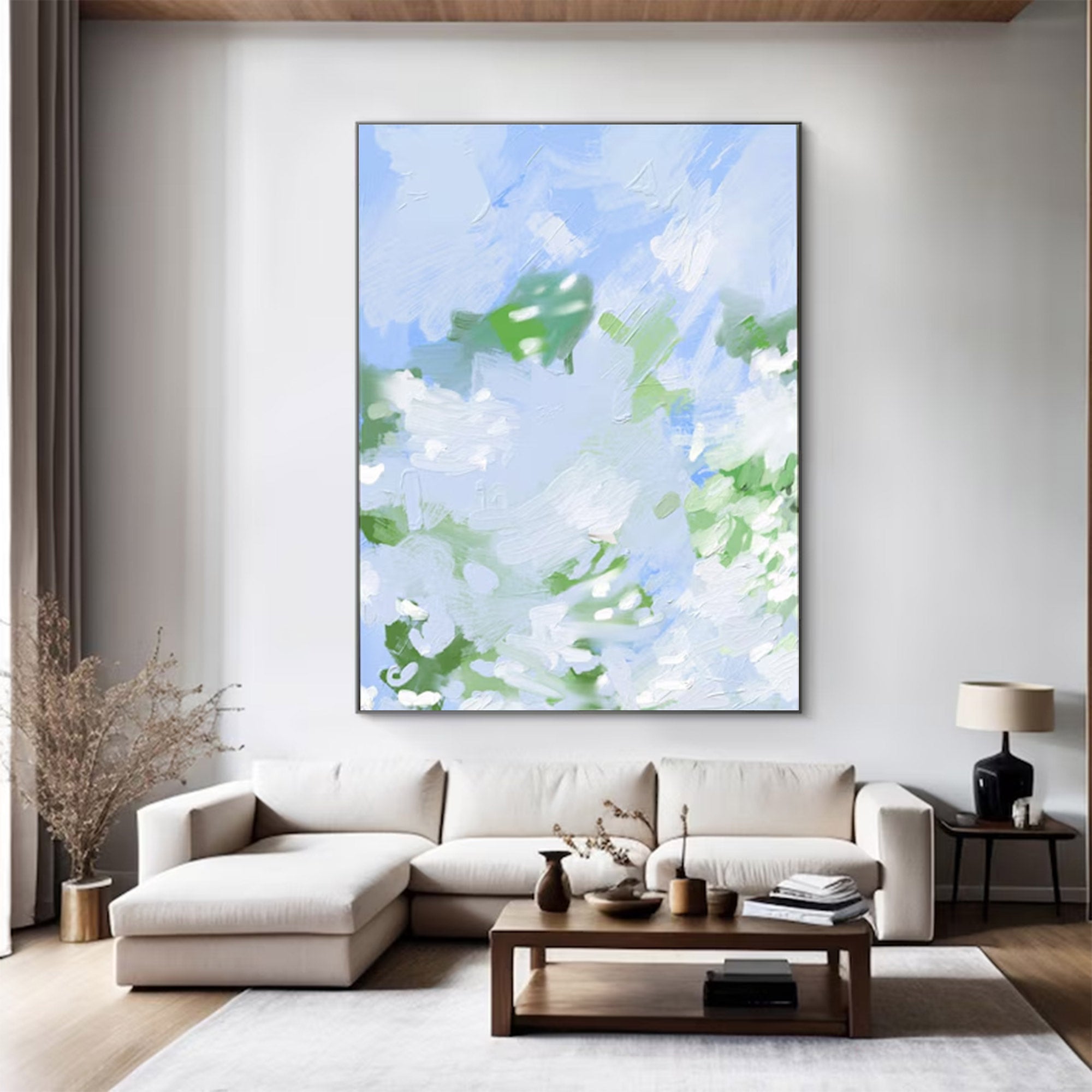 Large Abstract Sky Art | KelorArt #AG 149
