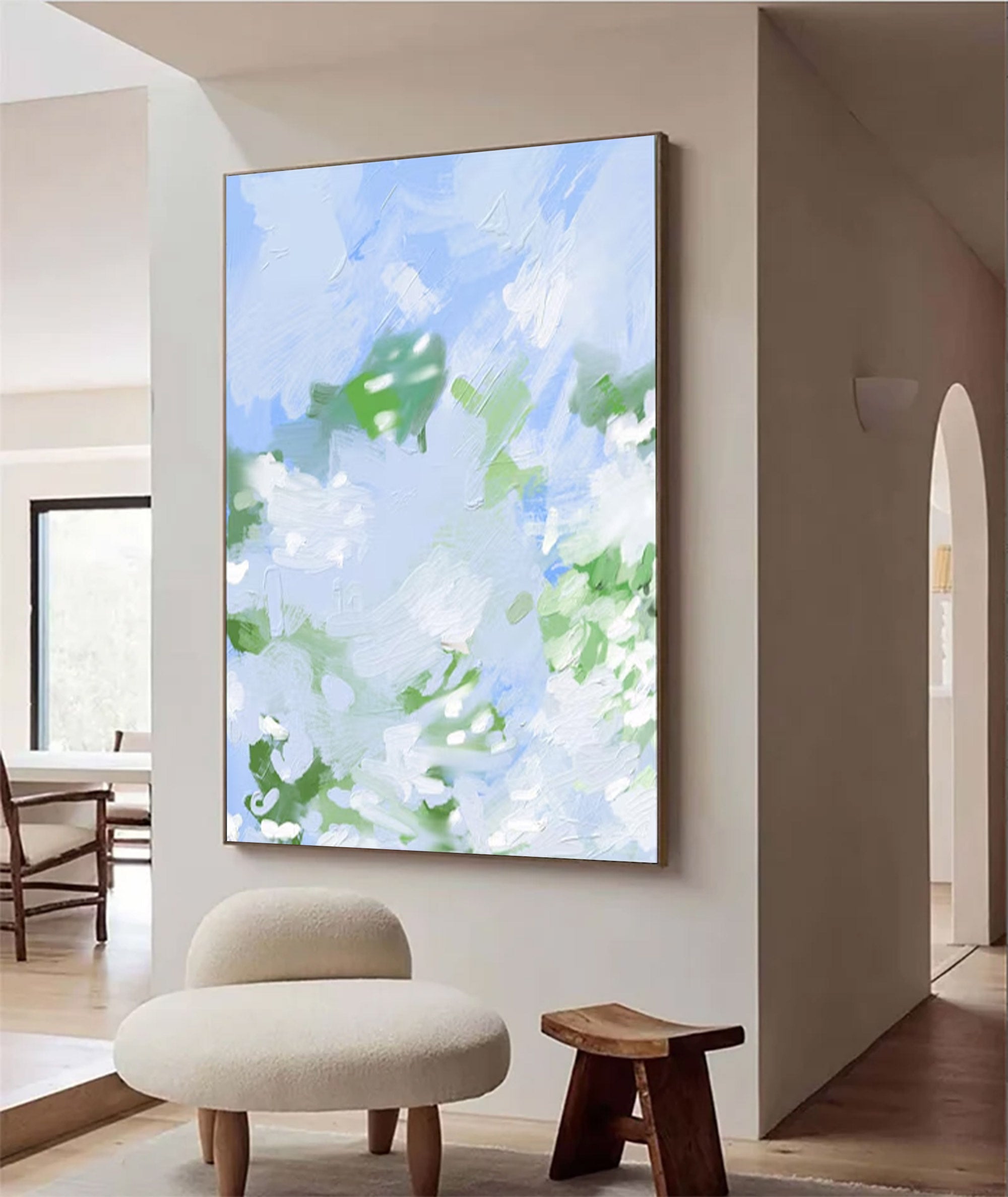 Large Abstract Sky Art | KelorArt #AG 149