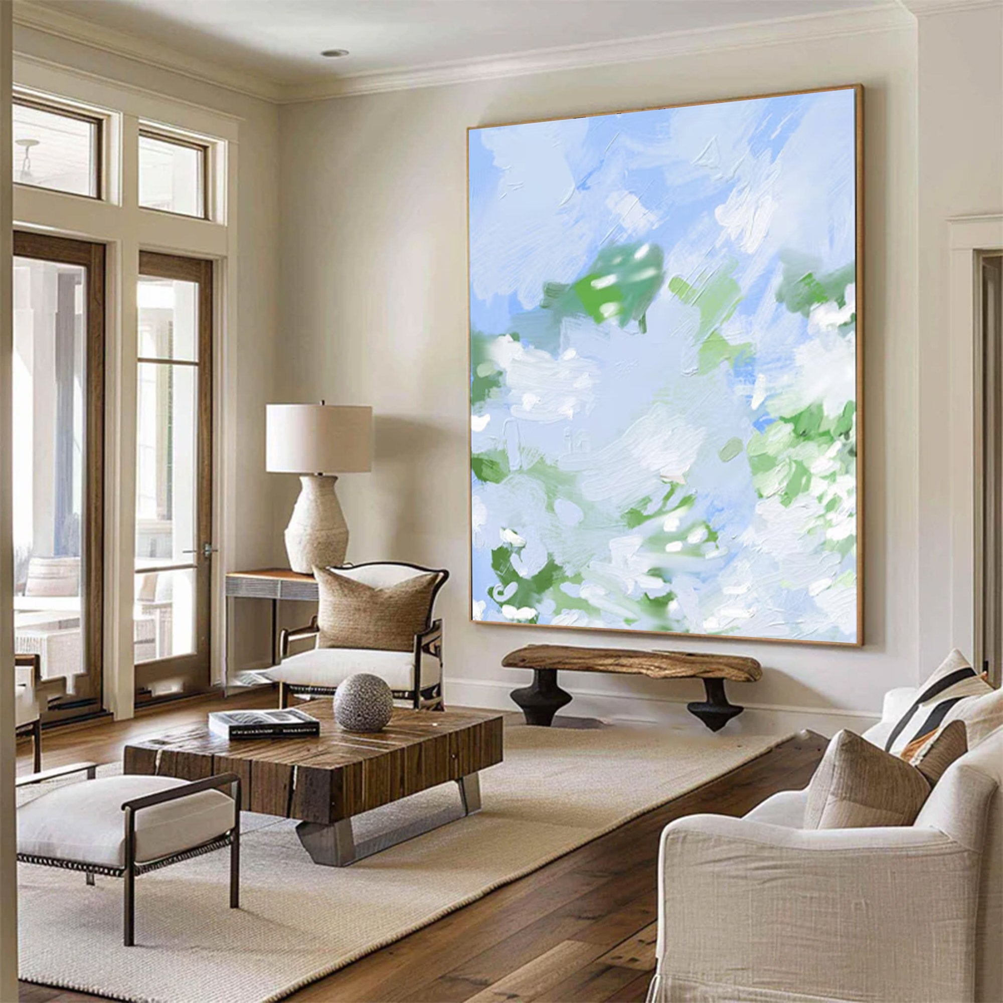 Large Abstract Sky Art | KelorArt #AG 149