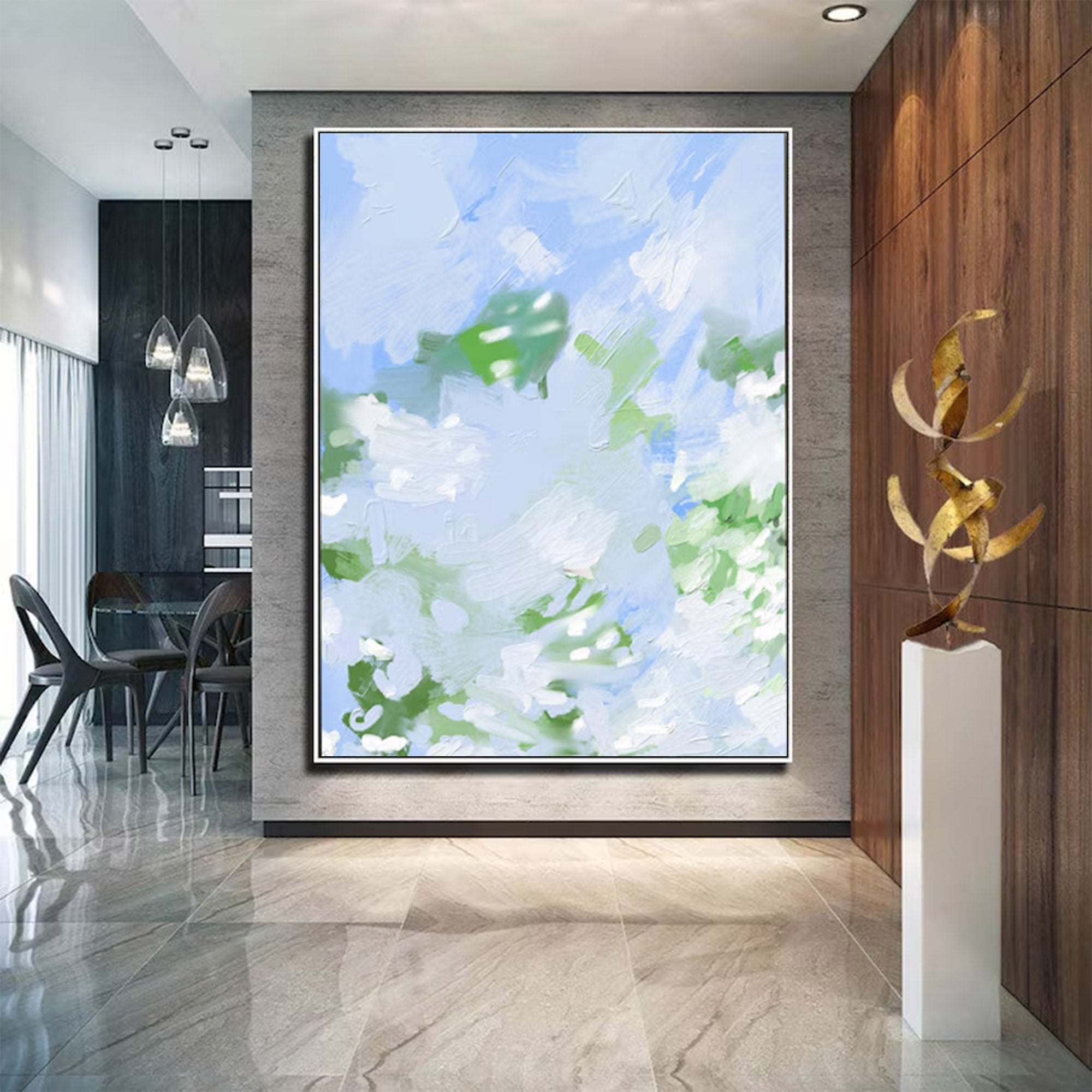 Large Abstract Sky Art | KelorArt #AG 149