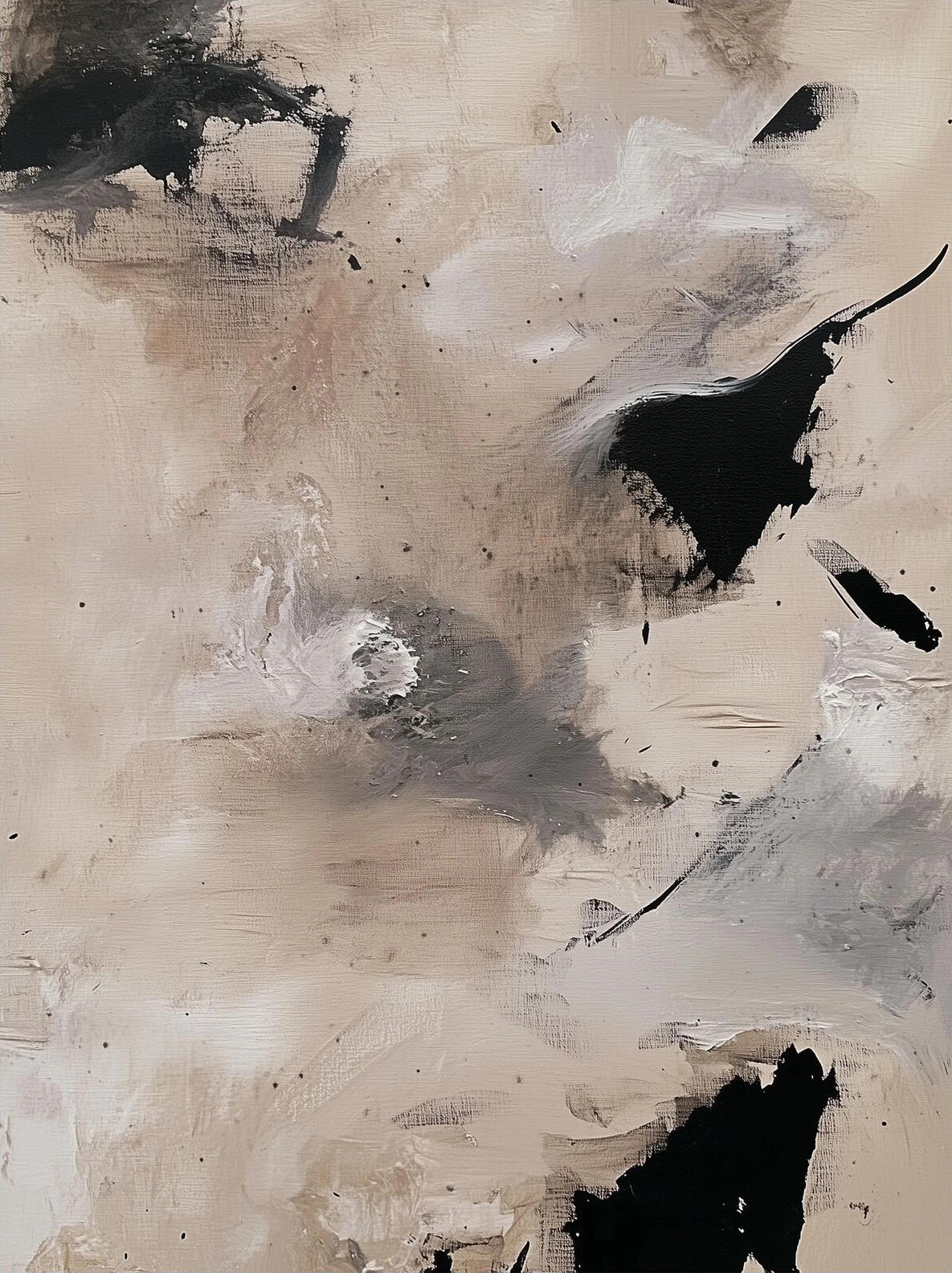 Large Minimalist Abstract Painting | KelorArt #AG 115