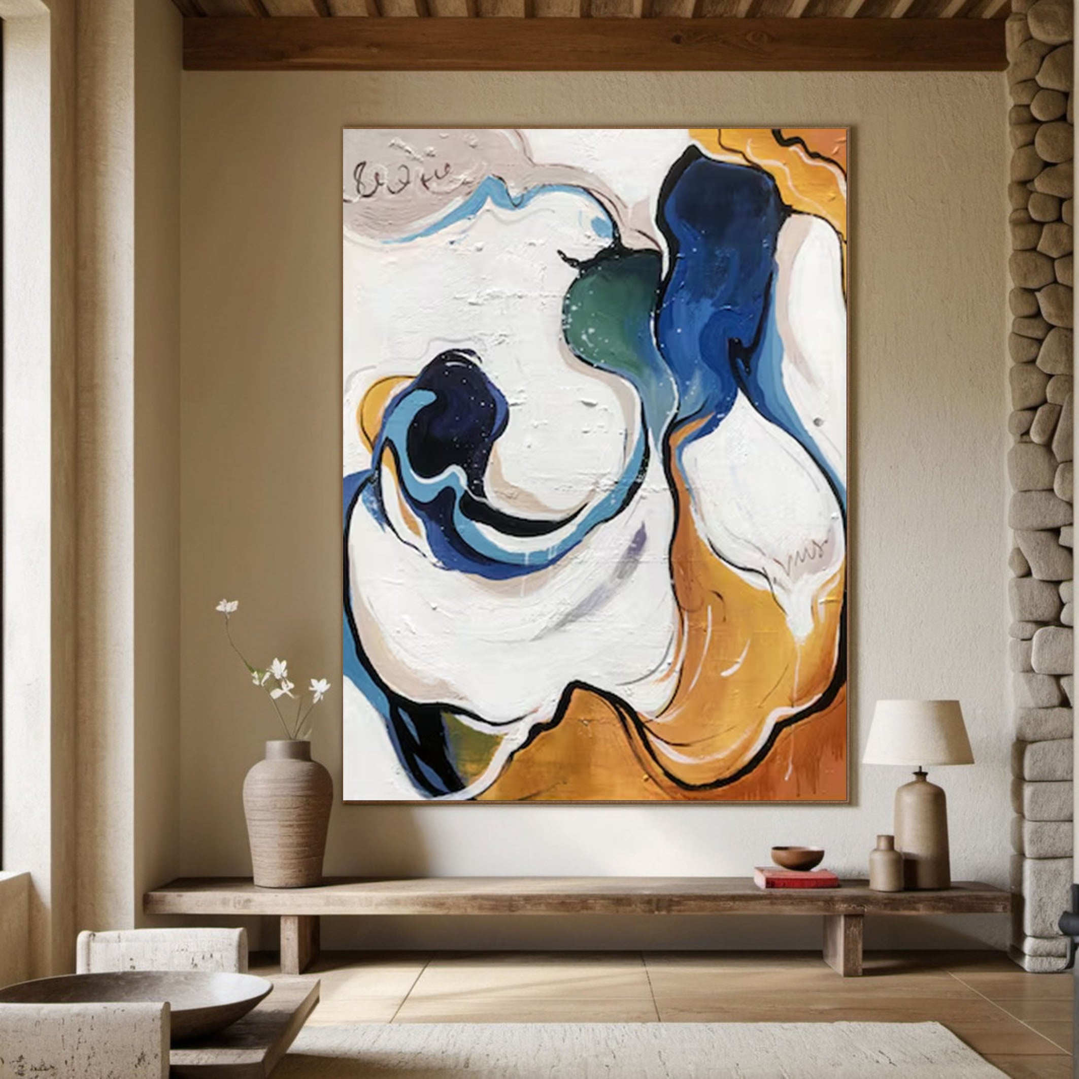 Colorful Abstract Art Canvas