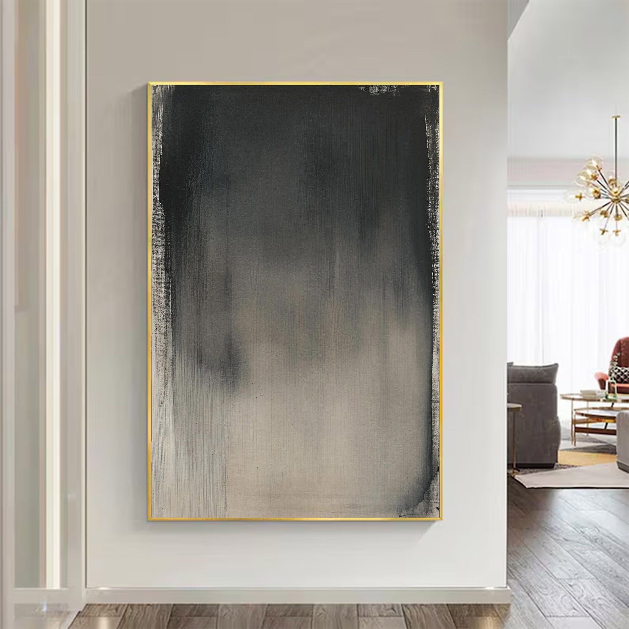 Minimalist Abstract Large Painting | KelorArt #AG 119