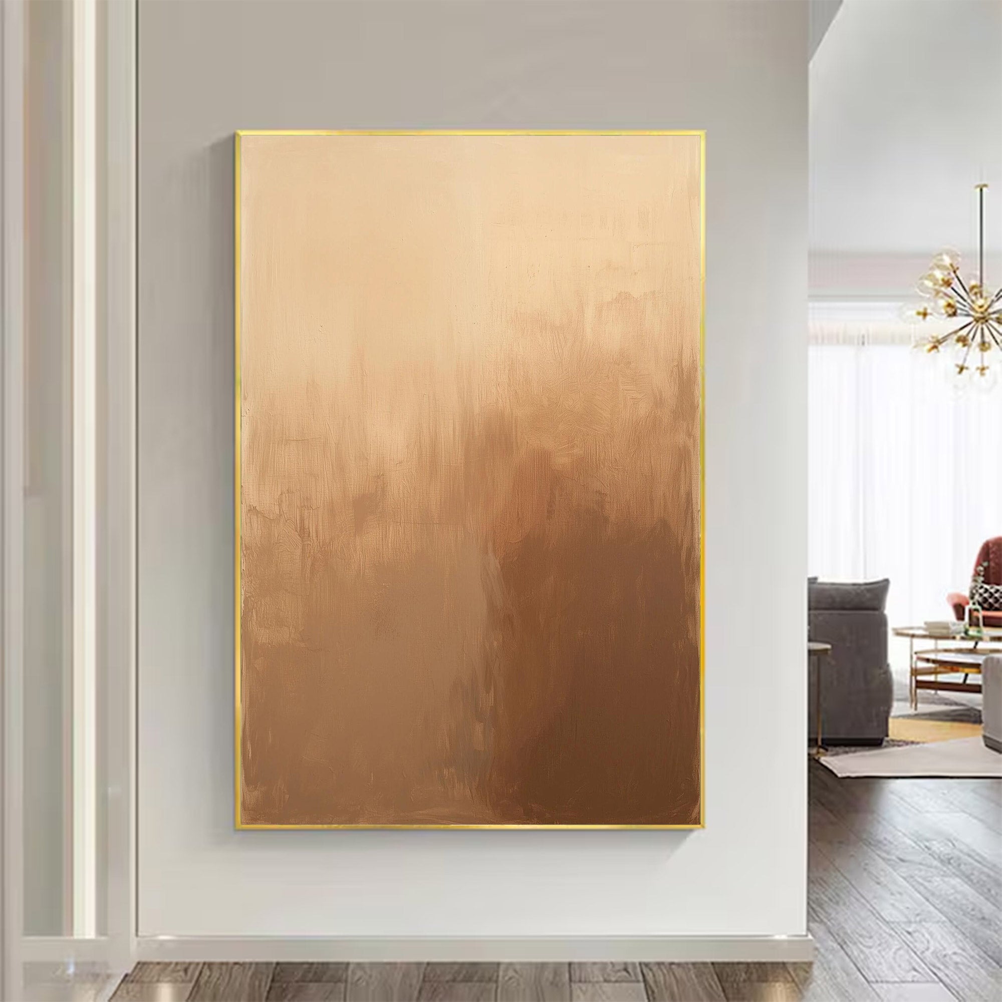 Wabi-Sabi Abstract Large Painting | KelorArt #AG 121