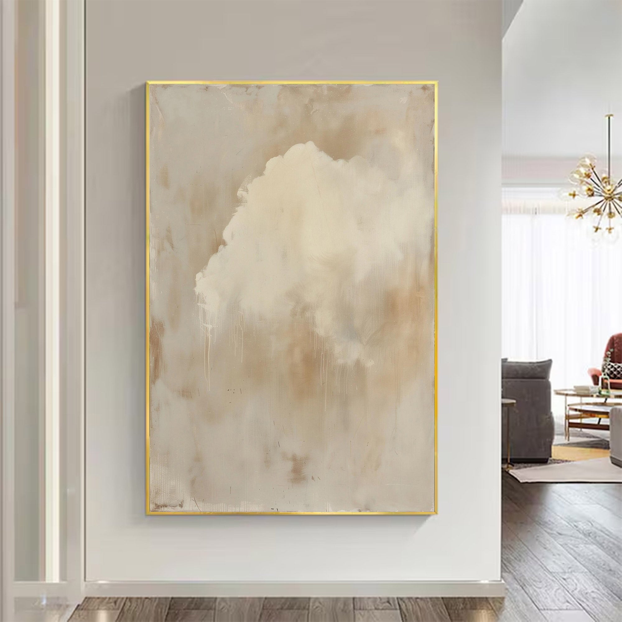 Large Abstract Gradient Canvas | KelorArt #AG 123