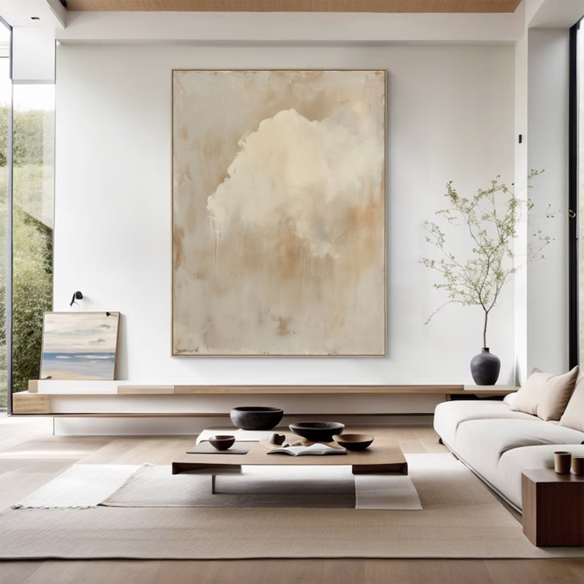 Large Abstract Gradient Canvas | KelorArt #AG 123