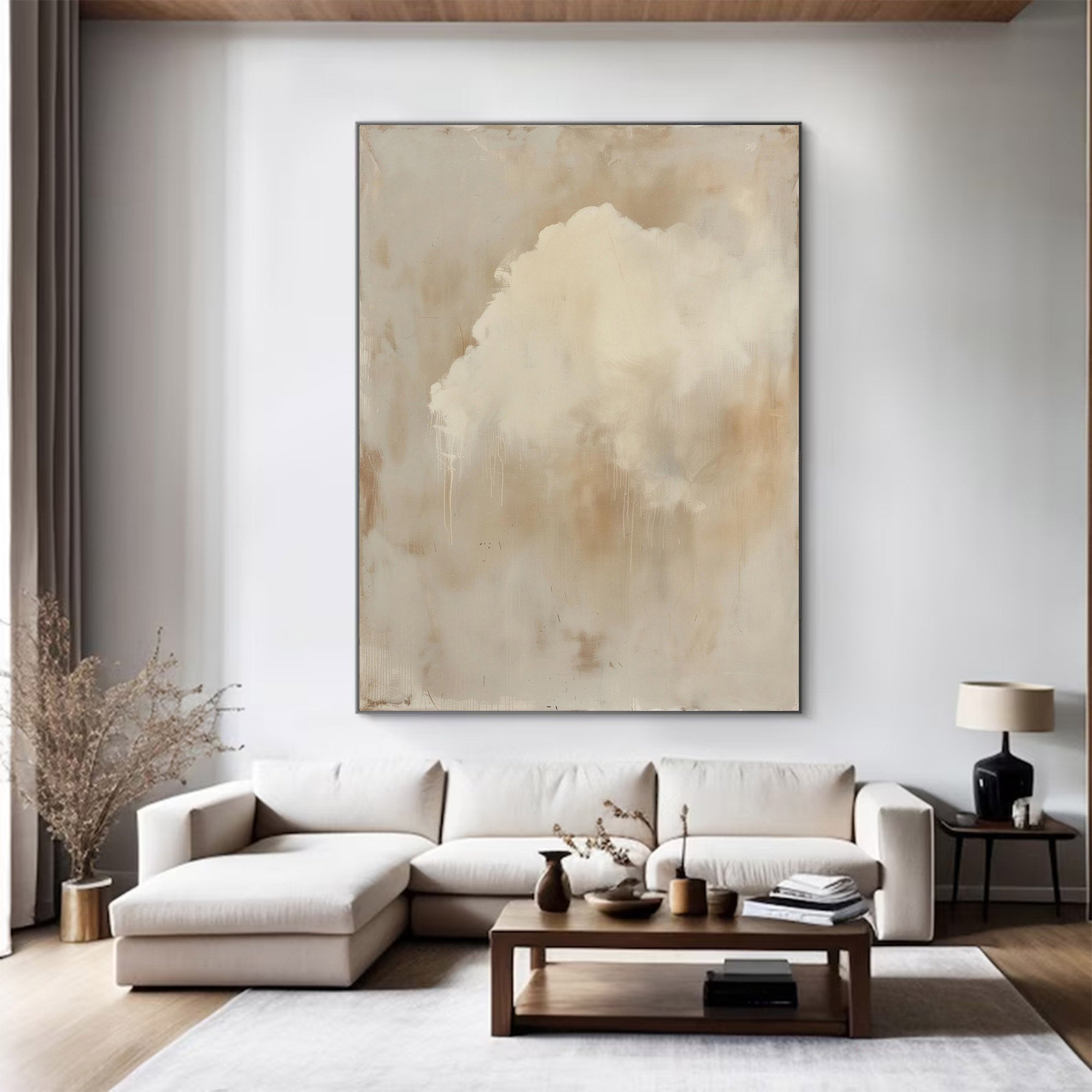 Large Abstract Gradient Canvas | KelorArt #AG 123