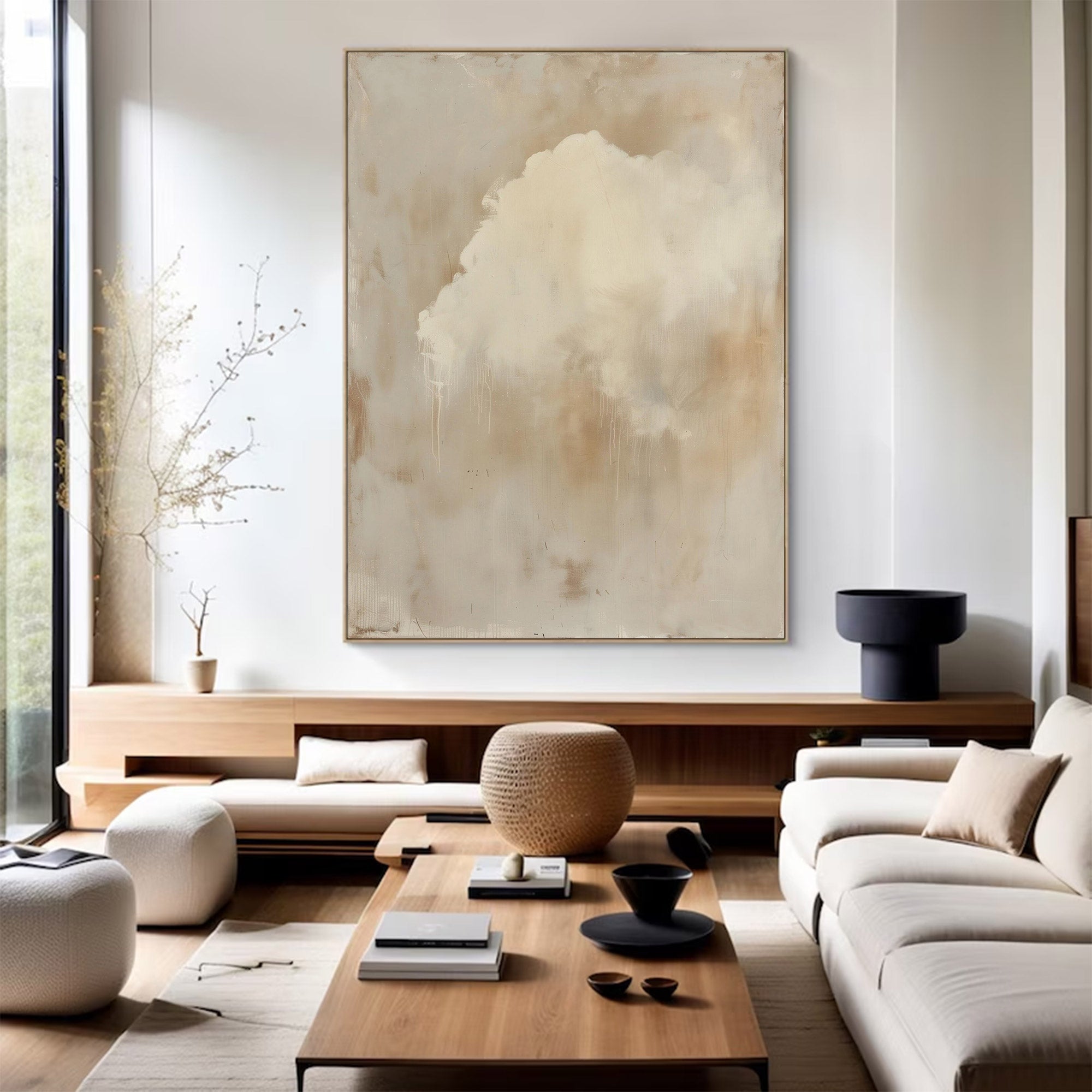 Large Abstract Gradient Canvas | KelorArt #AG 123