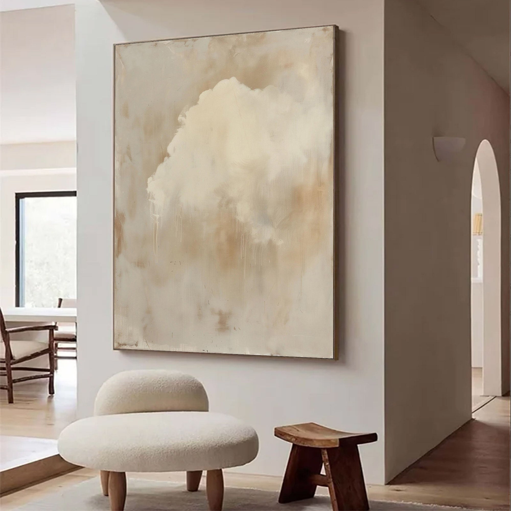 Large Abstract Gradient Canvas | KelorArt #AG 123