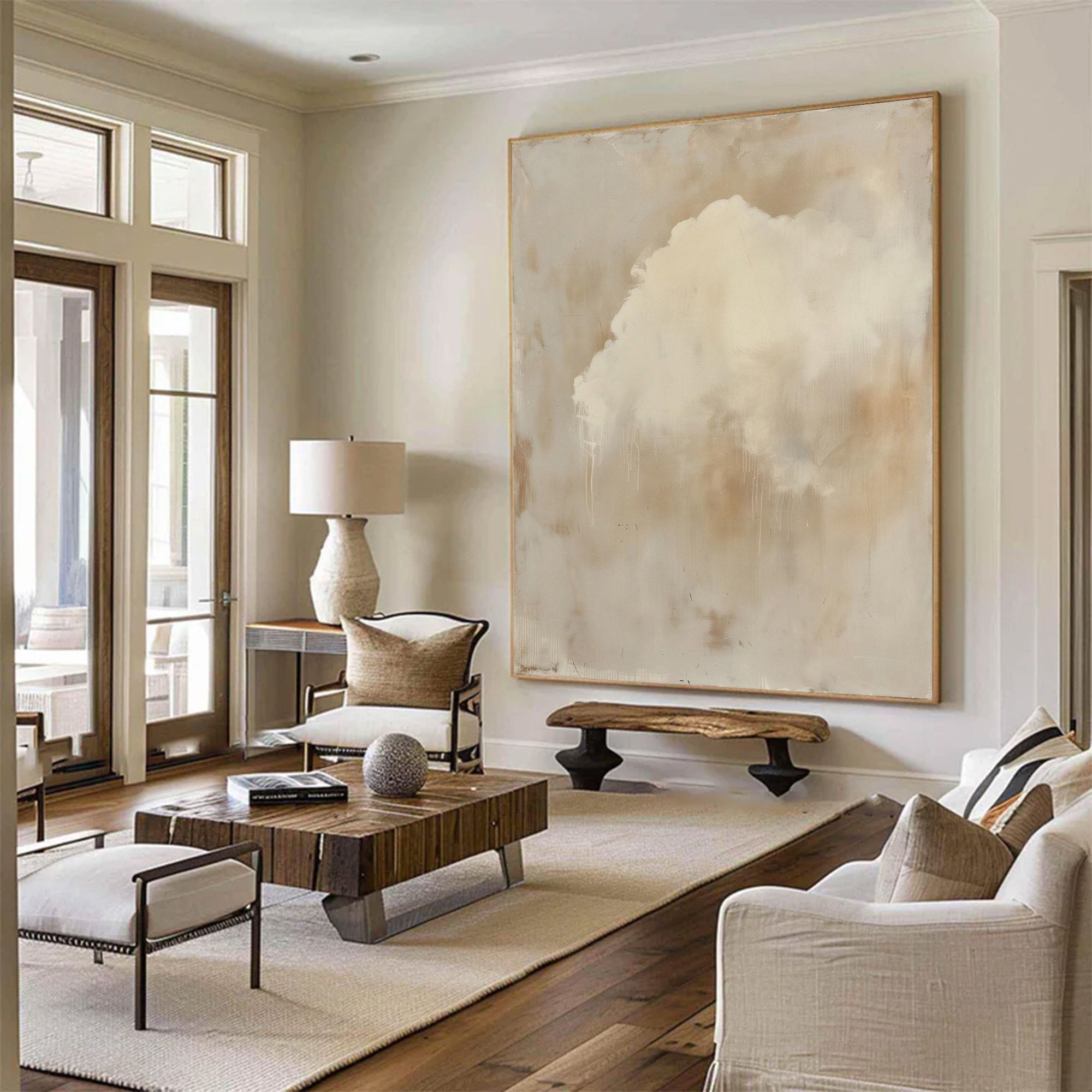 Large Abstract Gradient Canvas | KelorArt #AG 123