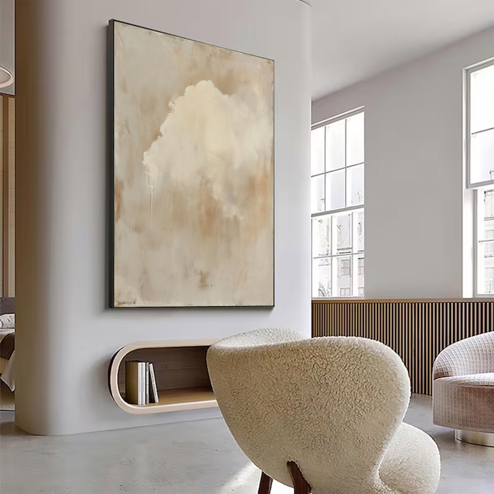 Large Abstract Gradient Canvas | KelorArt #AG 123