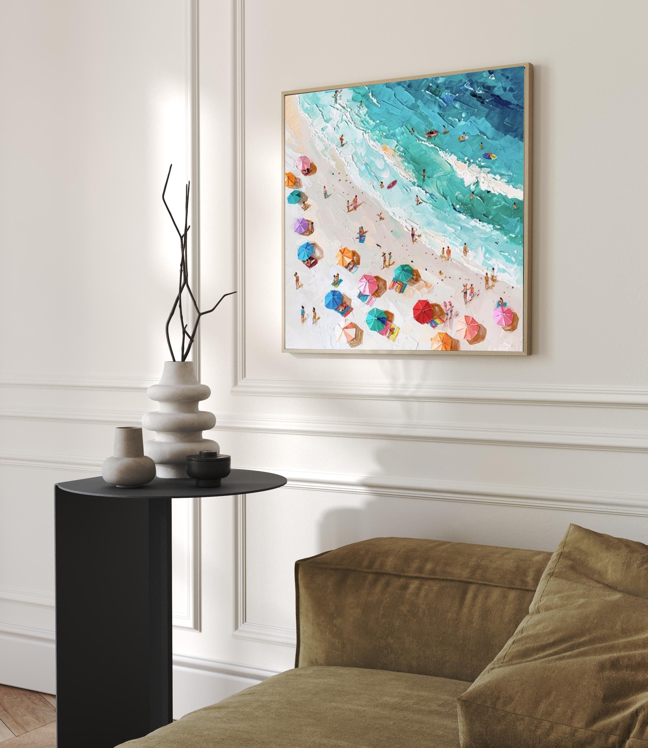 Colorful Coastal Canvas Art for Stylish Homes #OP052