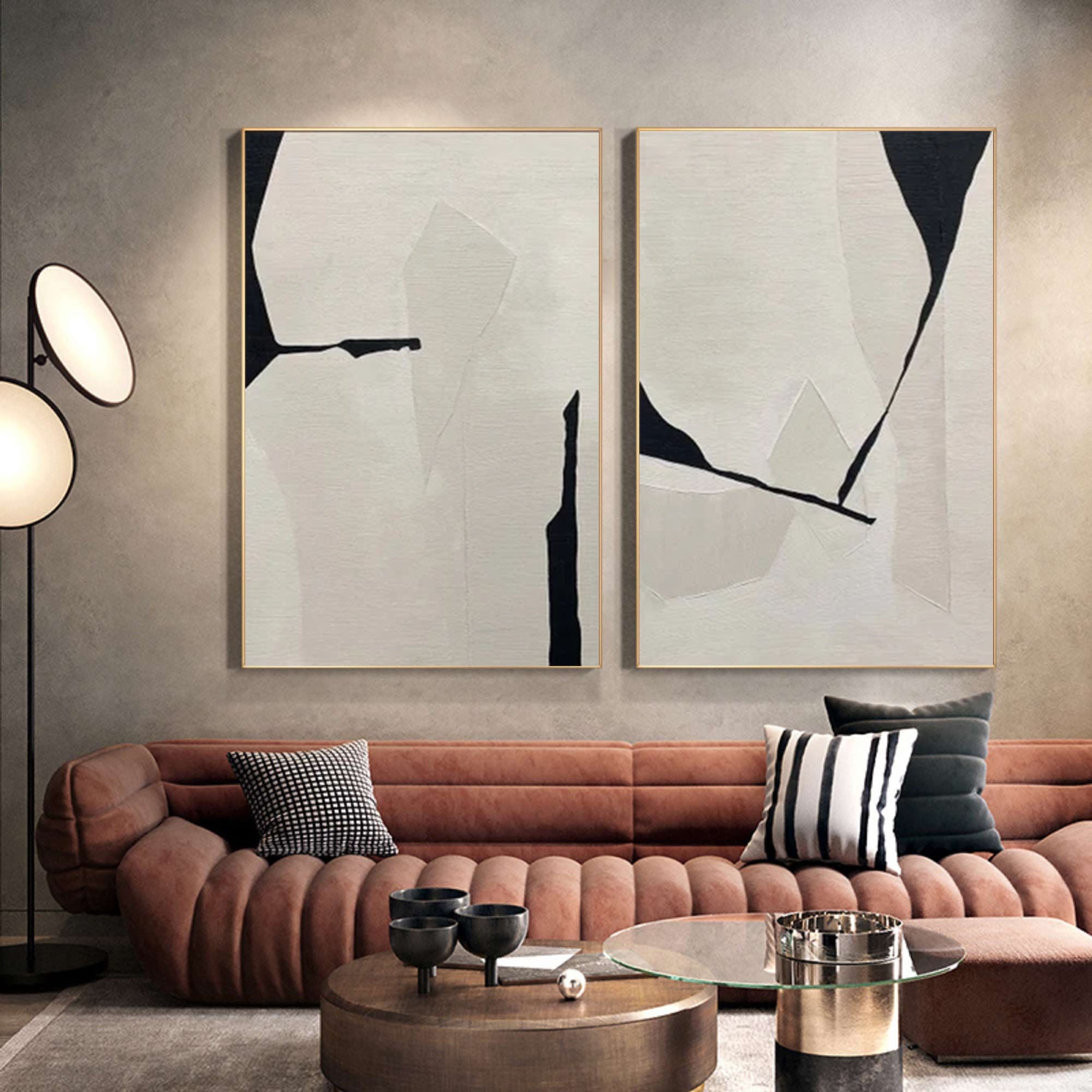 Contemporary Geometric Artwork for Stylish Spaces #MMS060