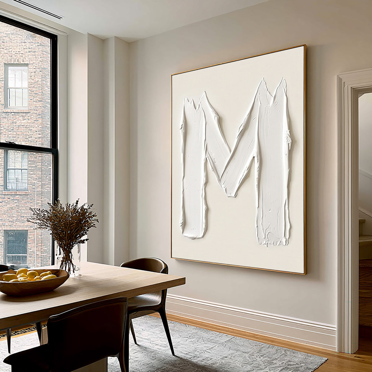 The Space Between Rising Gestures Large White Abstract Wall Art Textured Sculptural Relief Modern Minimalist Decor