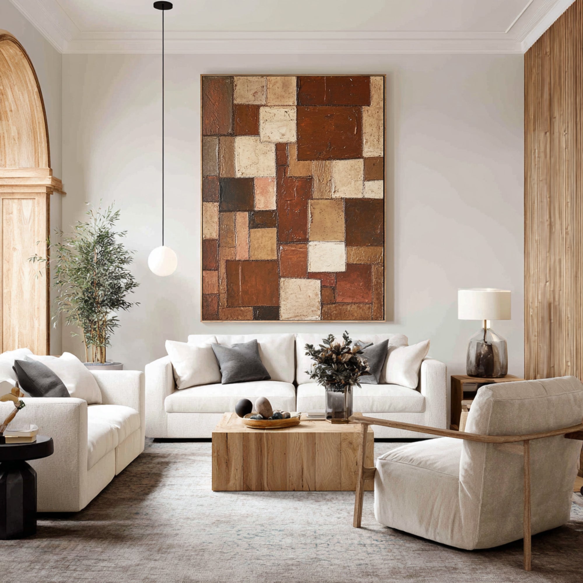 Large Modern Art Abstract | KelorArt #CZ 003