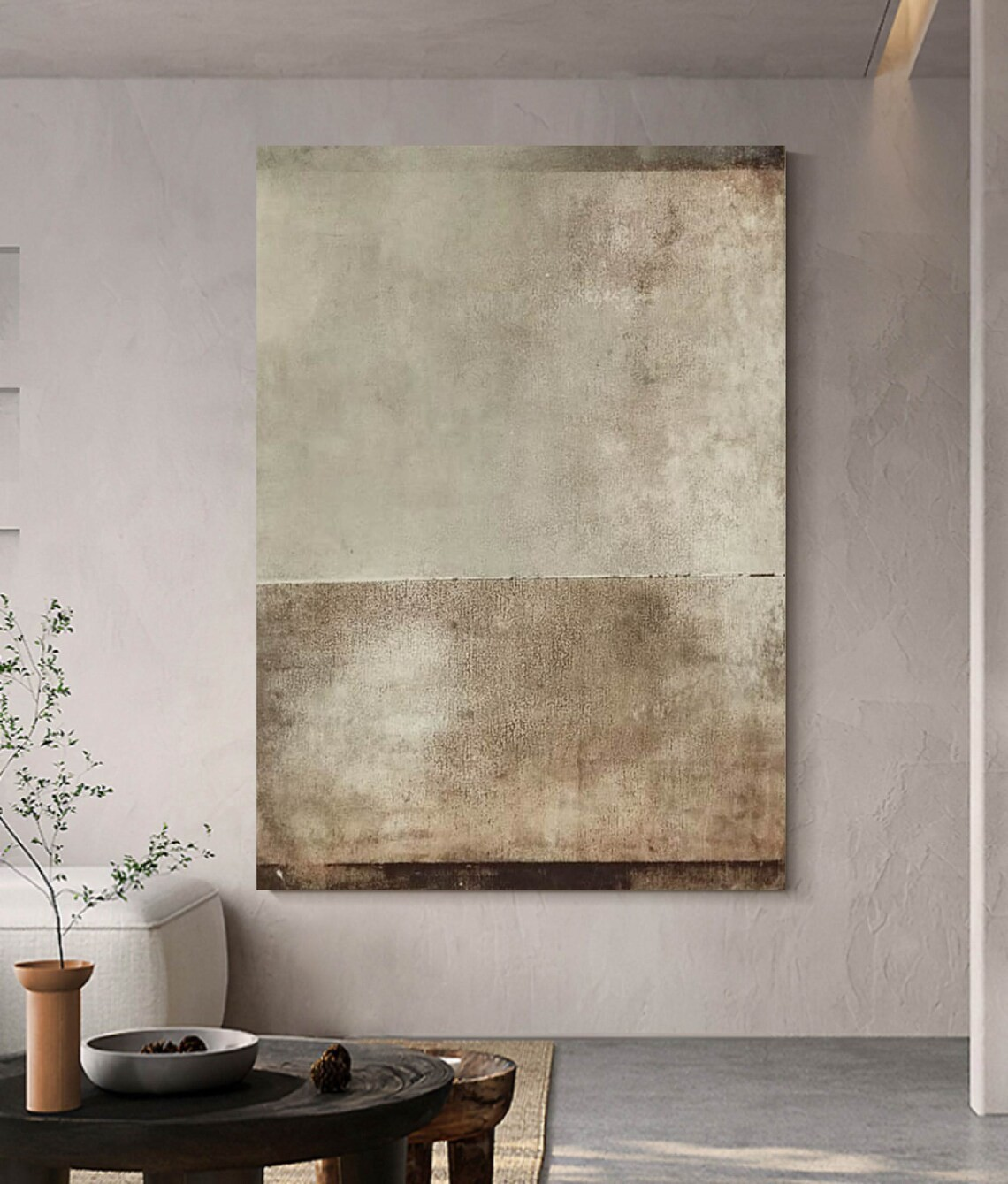 Balanced Abstract Textured Geometric Minimalist Wall Decor #MM251