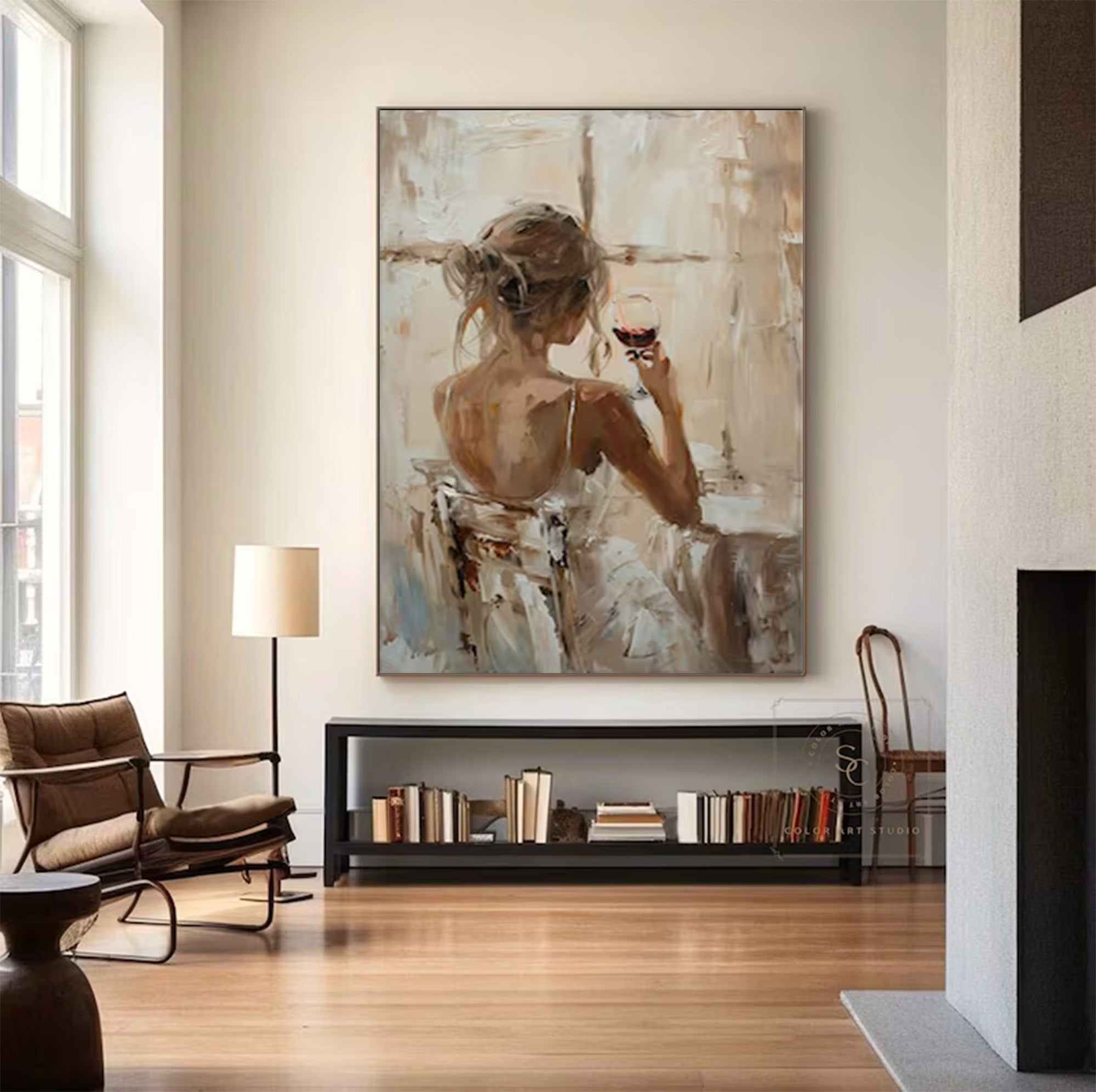 Large Contemporary Figurative Art | KelorArt #AG 134