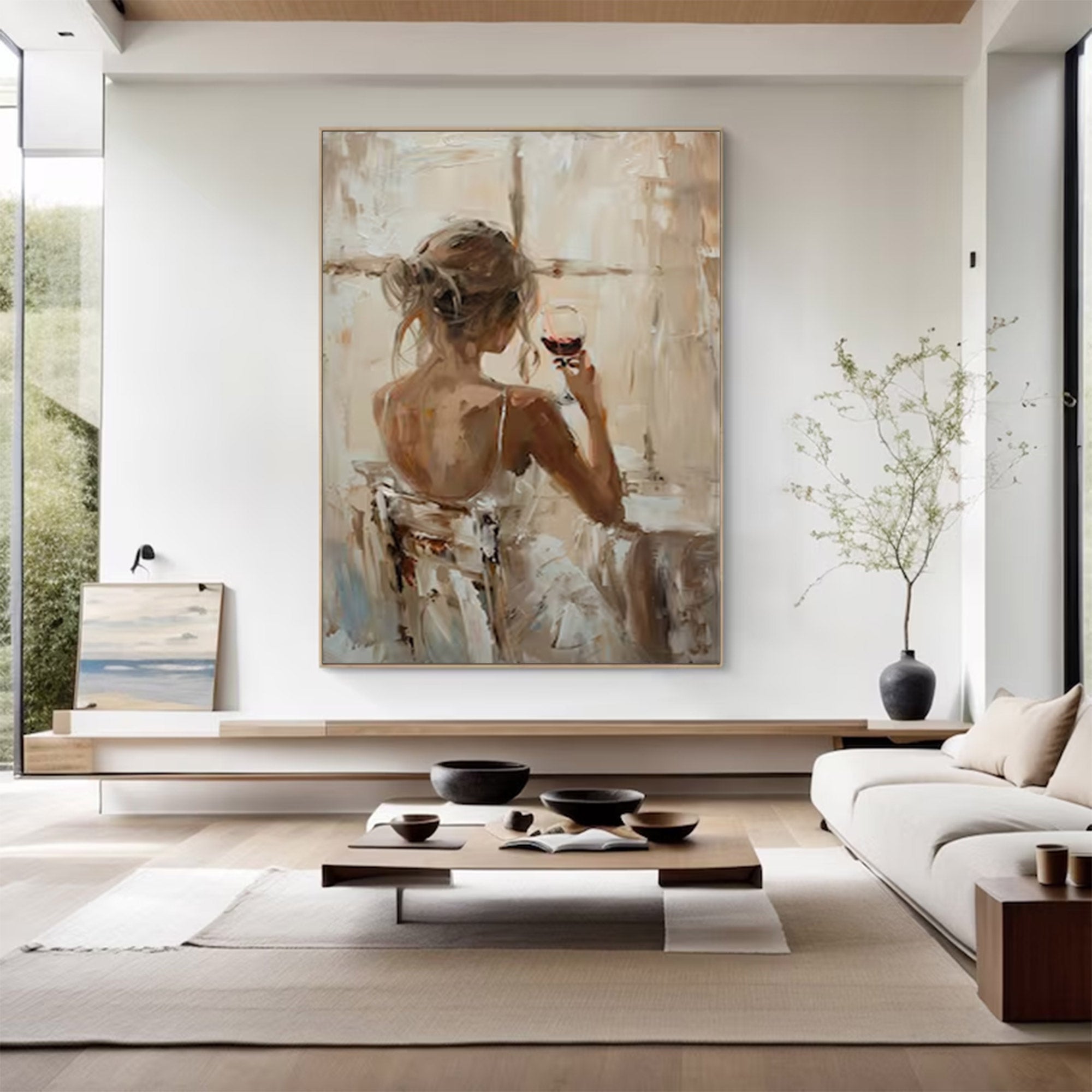Large Contemporary Figurative Art | KelorArt #AG 134