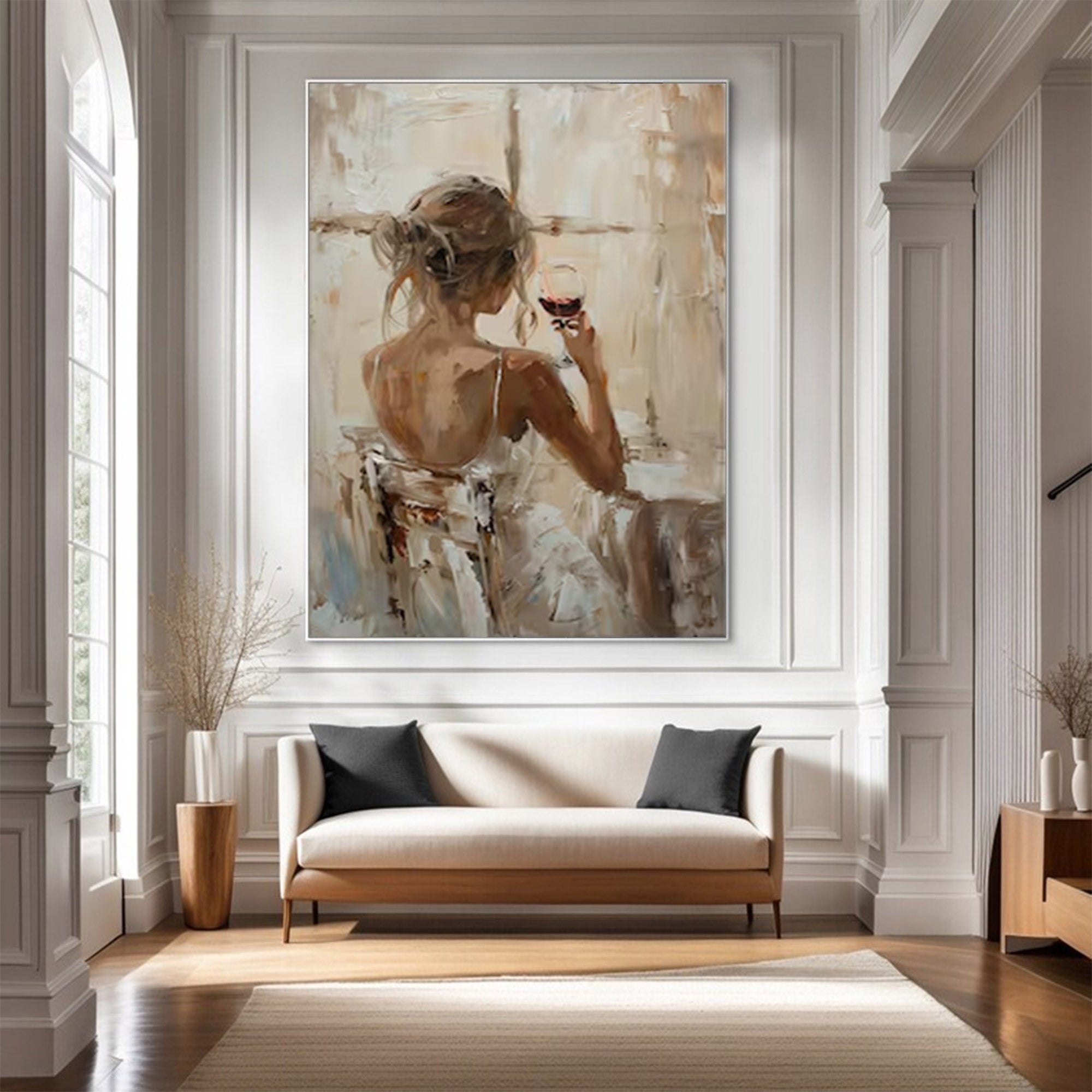 Large Contemporary Figurative Art | KelorArt #AG 134