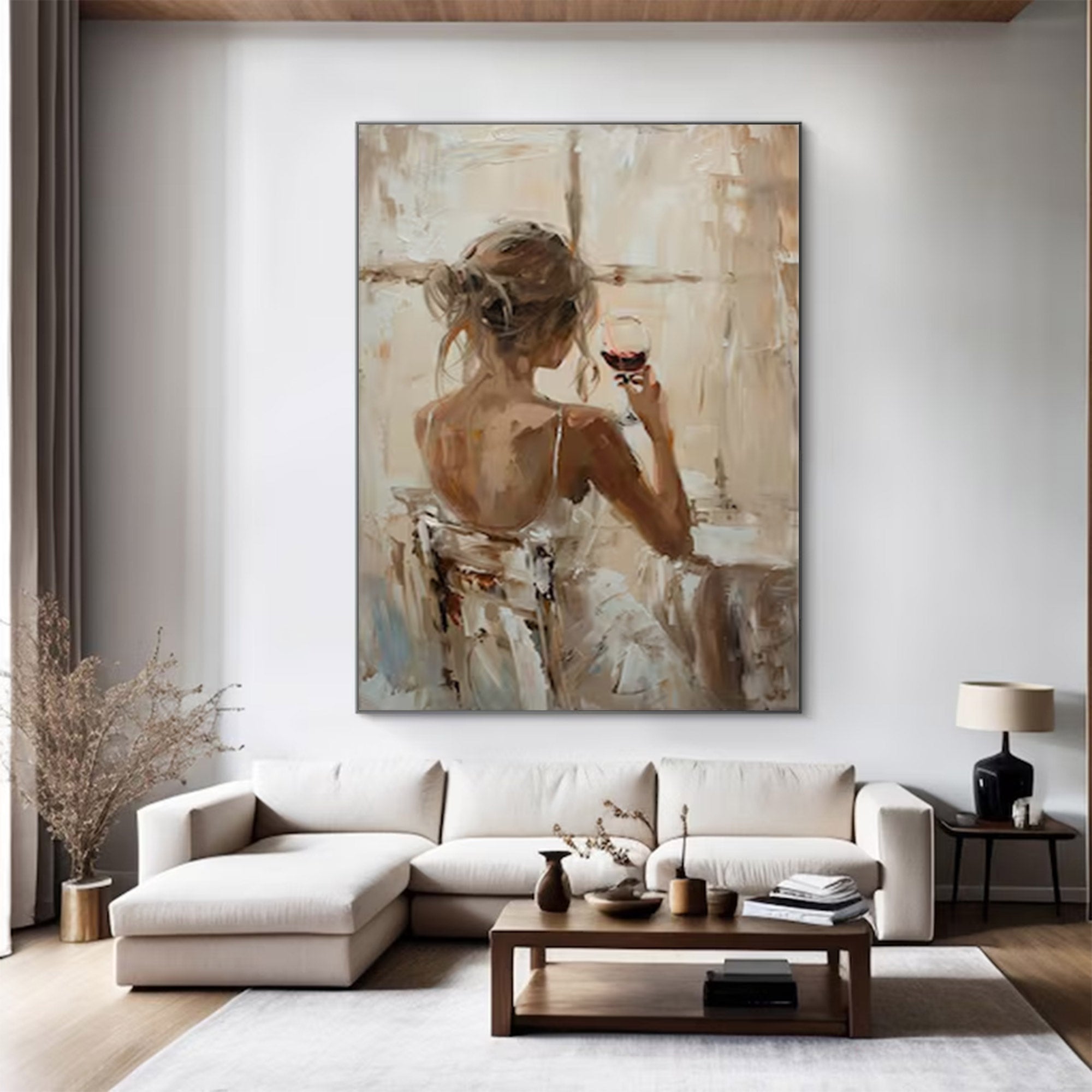 Large Contemporary Figurative Art | KelorArt #AG 134