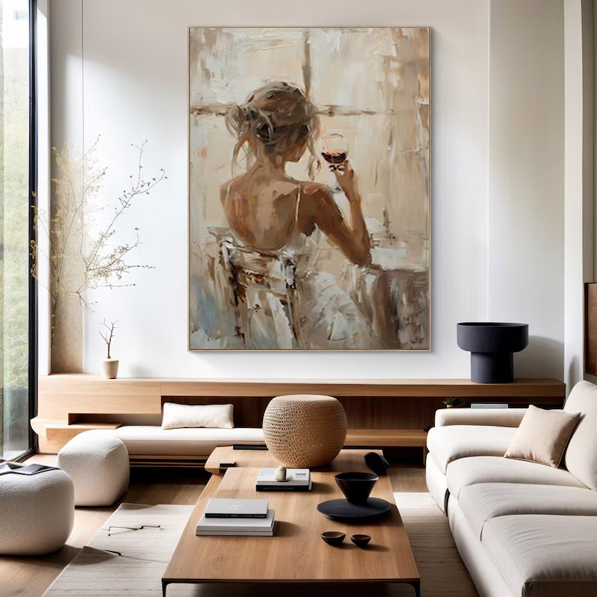Large Contemporary Figurative Art | KelorArt #AG 134