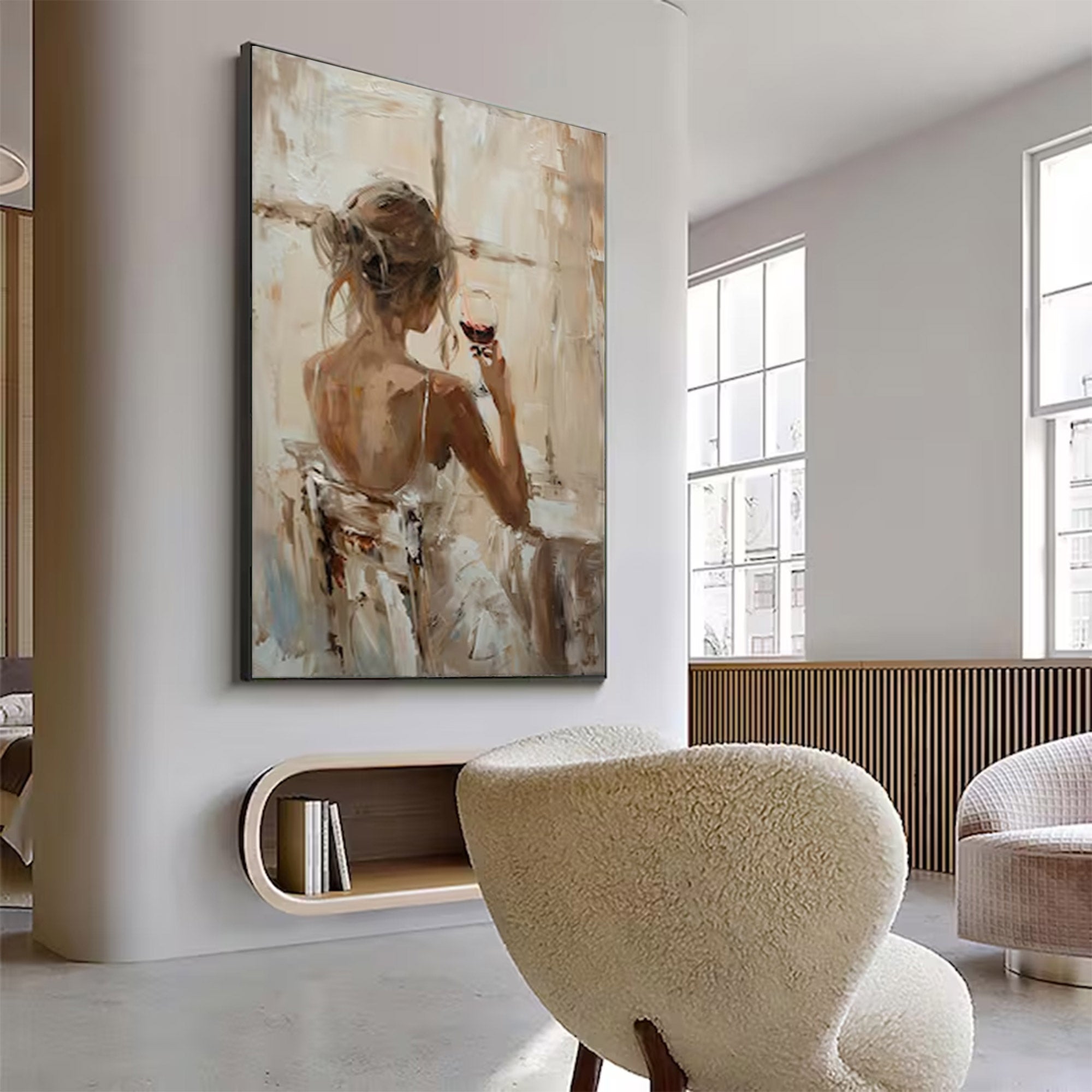 Large Contemporary Figurative Art | KelorArt #AG 134