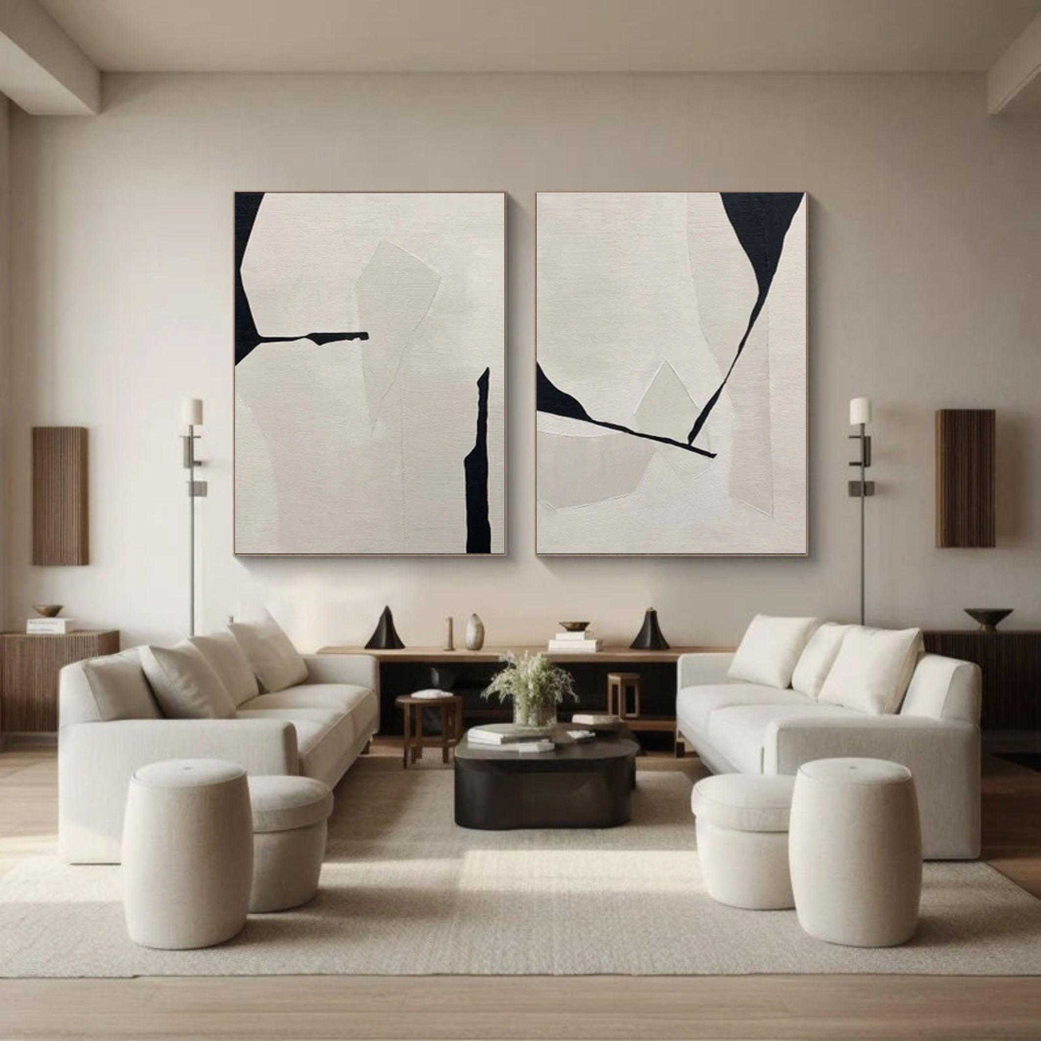 Contemporary Geometric Artwork for Stylish Spaces #MMS060