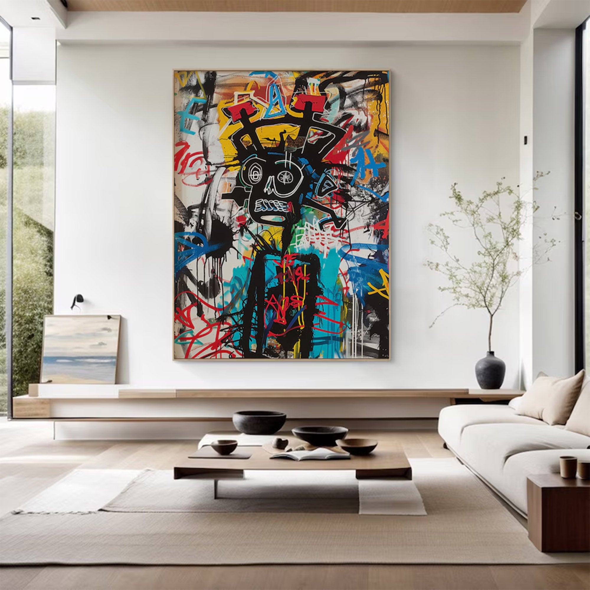 Large Neo-Expressionist Art | KelorArt #AG 135