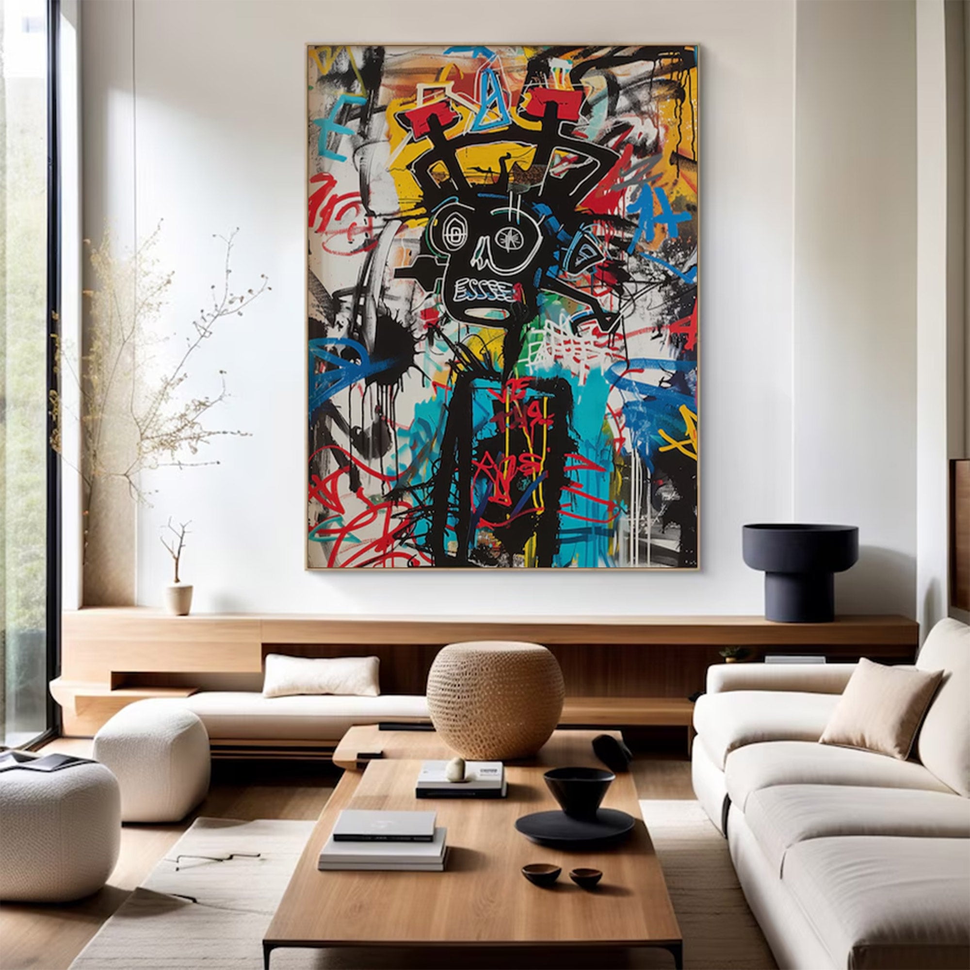 Large Neo-Expressionist Art | KelorArt #AG 135