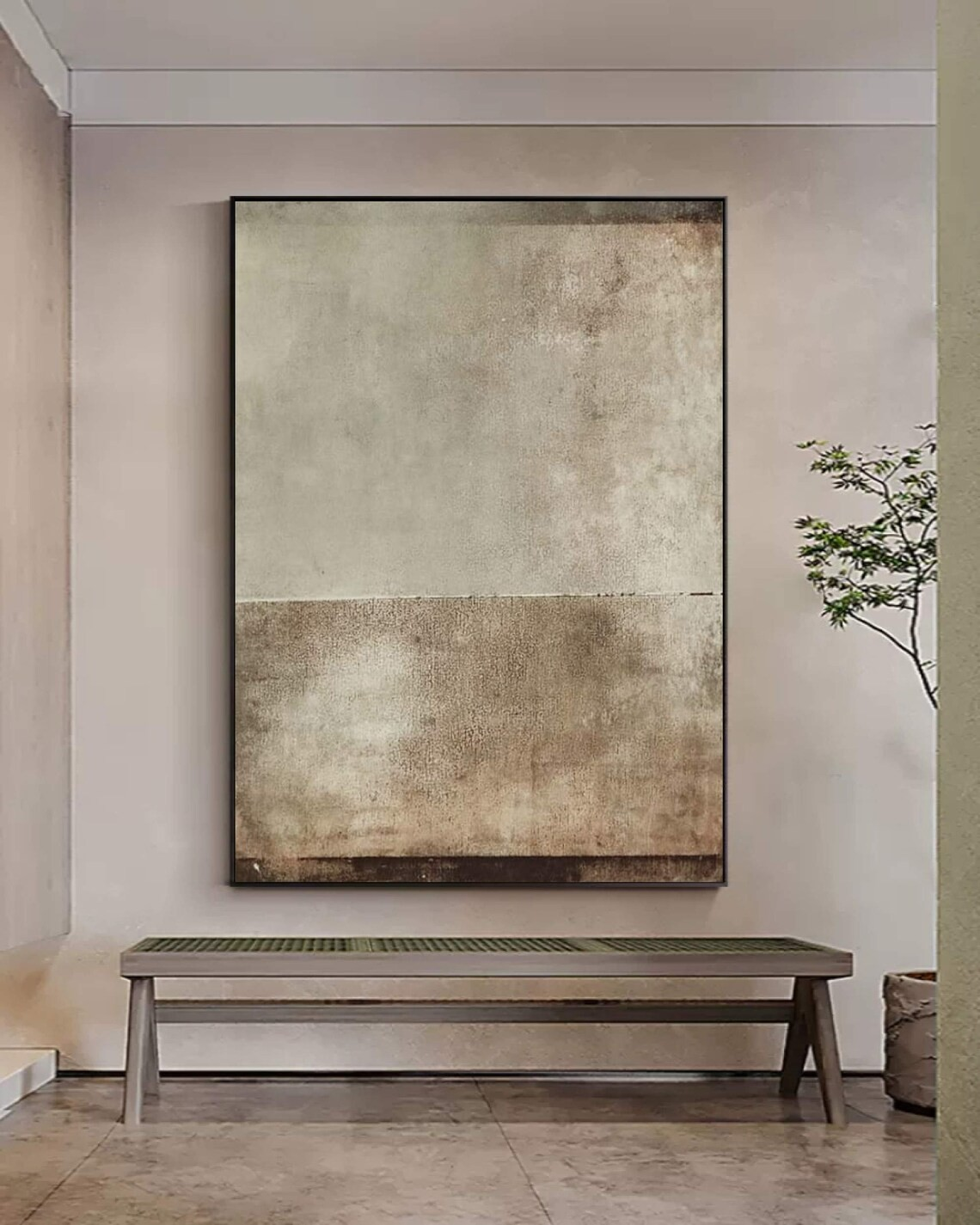 Balanced Abstract Textured Geometric Minimalist Wall Decor #MM251