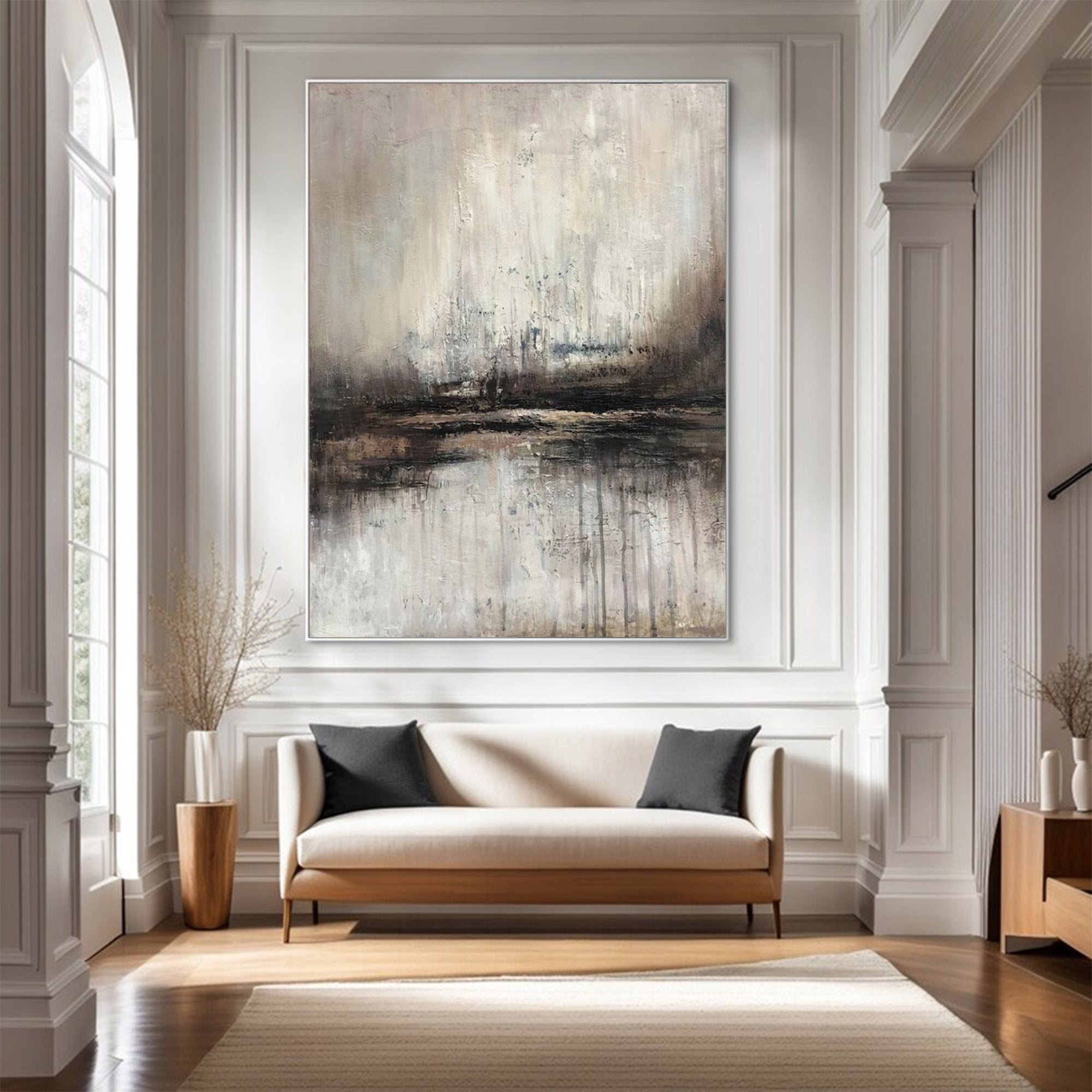 Large Abstract Oil Painting Decor | KelorArt #AG 136