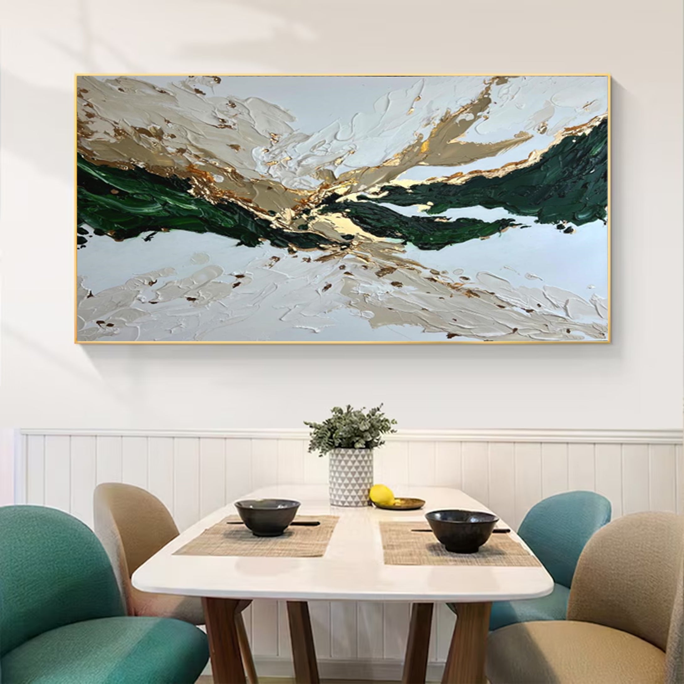 Abstract Landscape Canvas