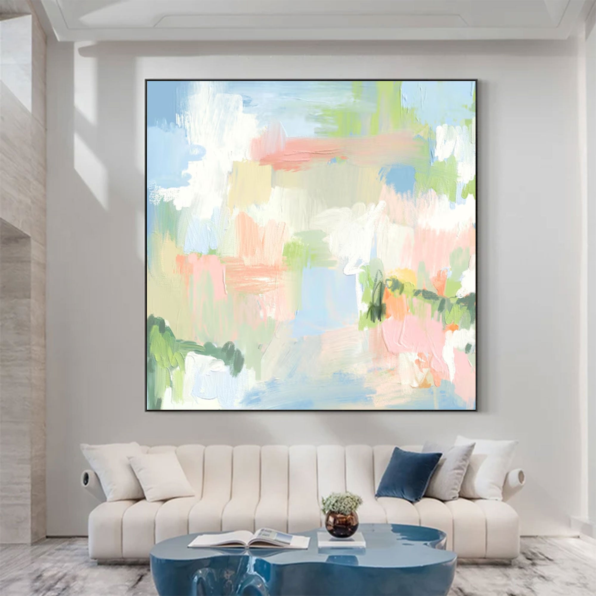 Large Textured Modern Painting| KelorArt #AG 164