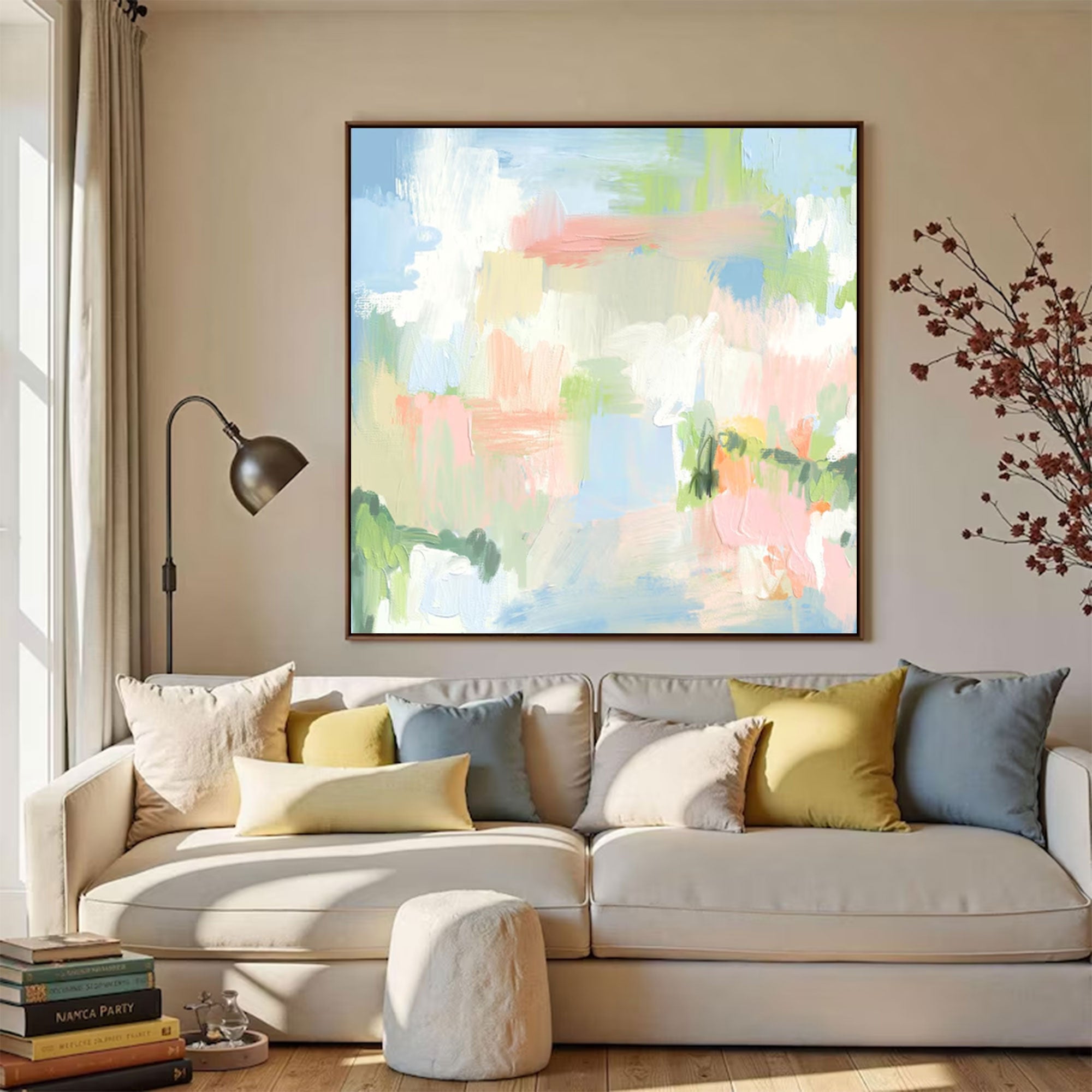 Large Textured Modern Painting| KelorArt #AG 164