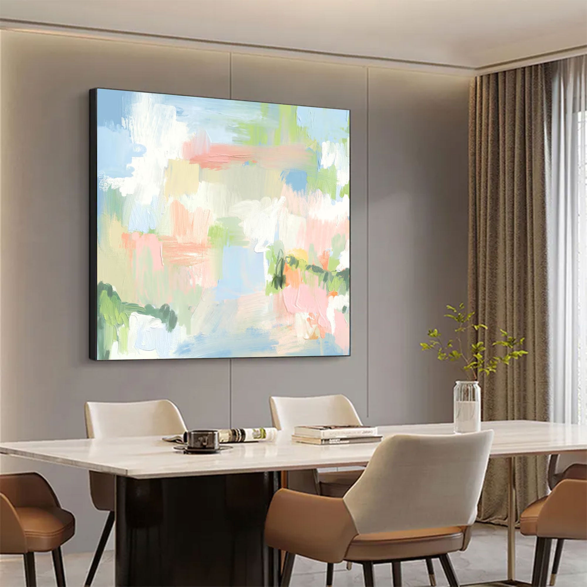 Large Textured Modern Painting| KelorArt #AG 164