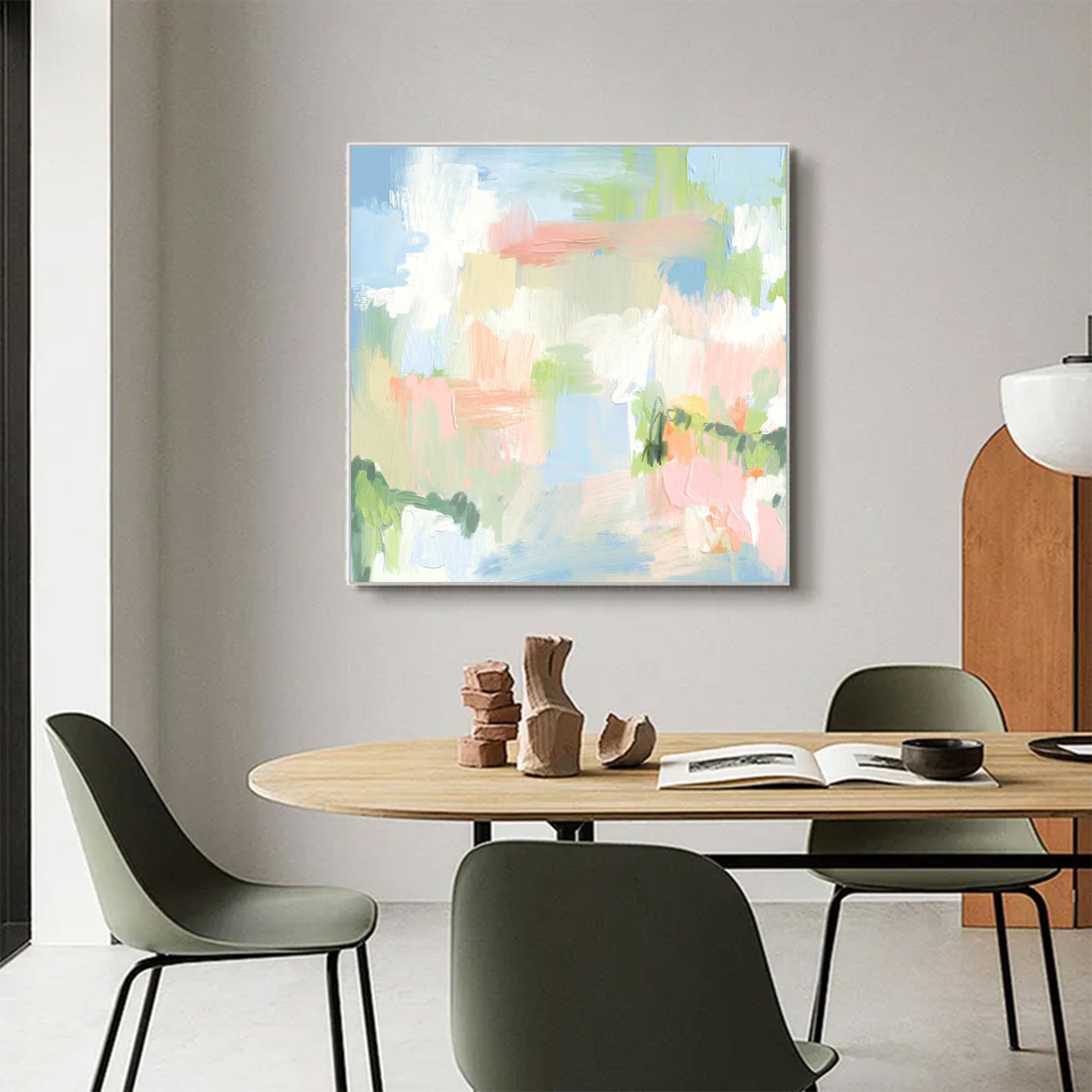 Large Textured Modern Painting| KelorArt #AG 164
