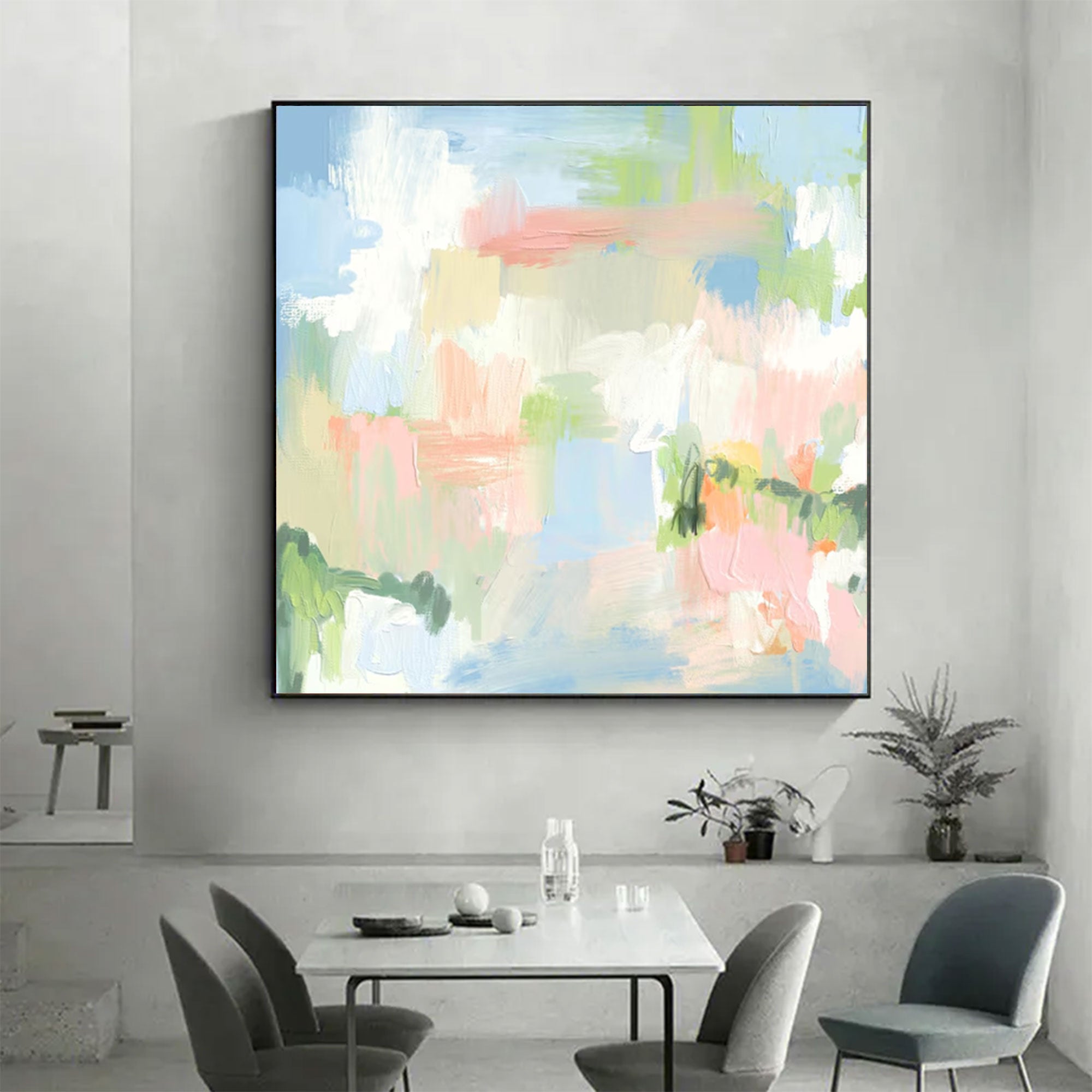 Large Textured Modern Painting| KelorArt #AG 164