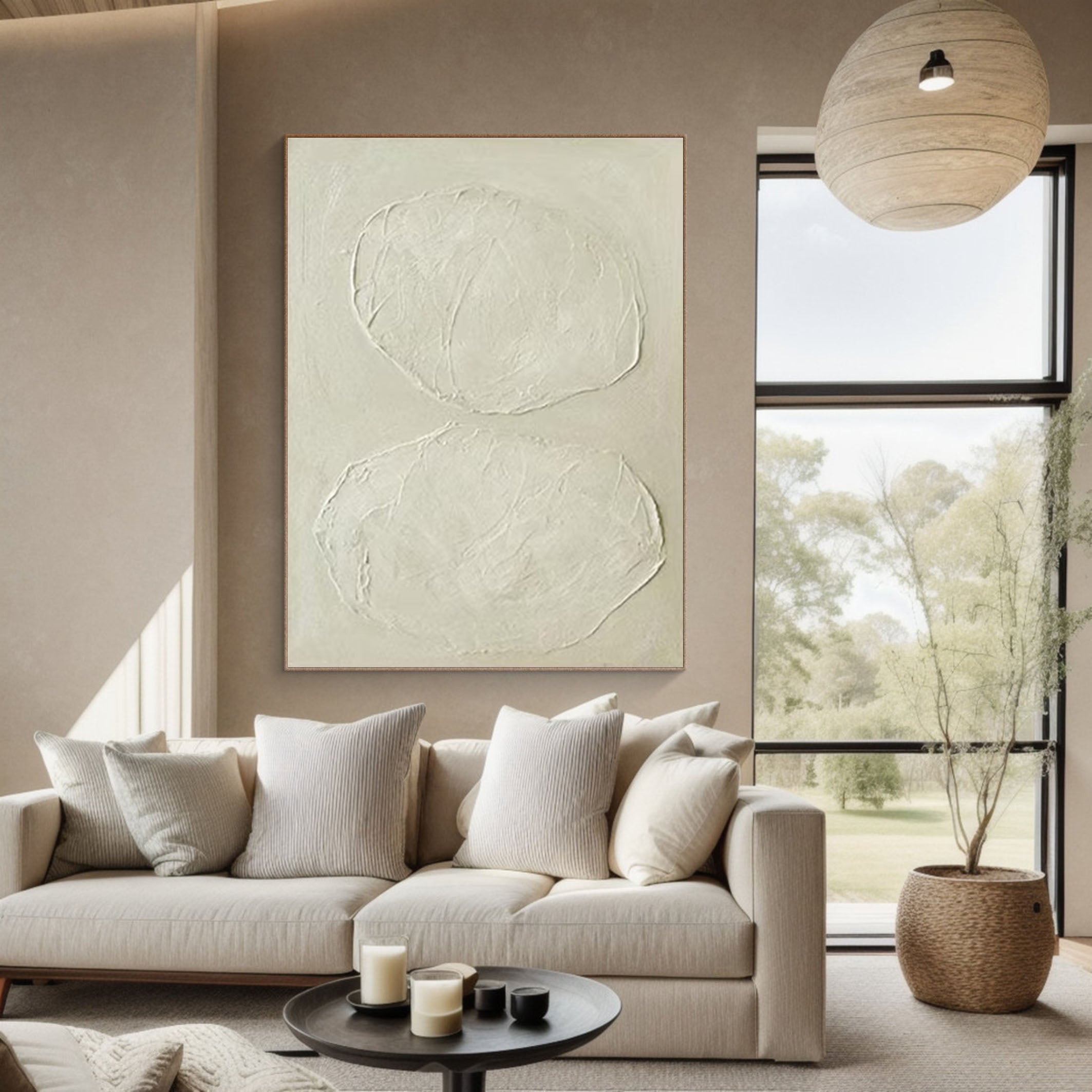 Minimalist Neutral Wall Art for Serene Spaces #MM182