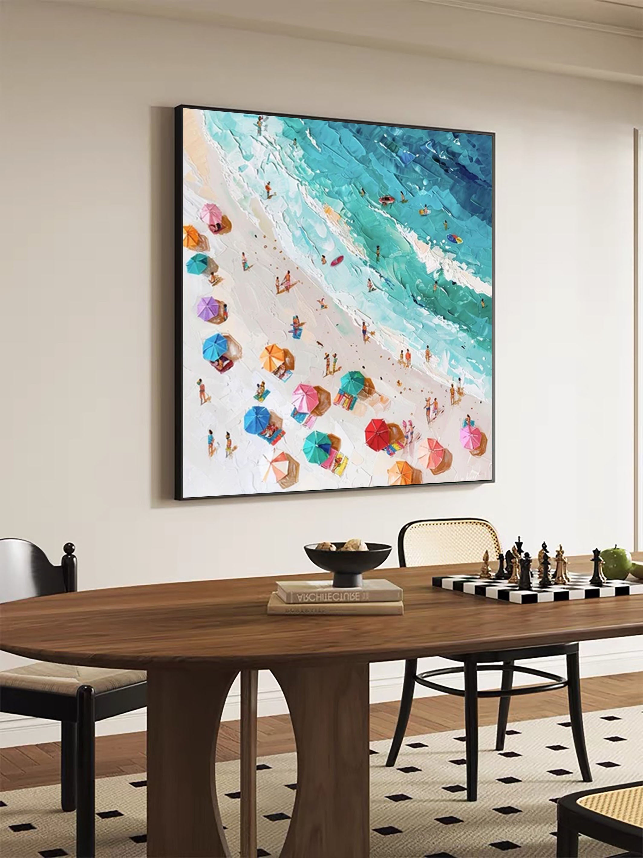 Colorful Coastal Canvas Art for Stylish Homes #OP052