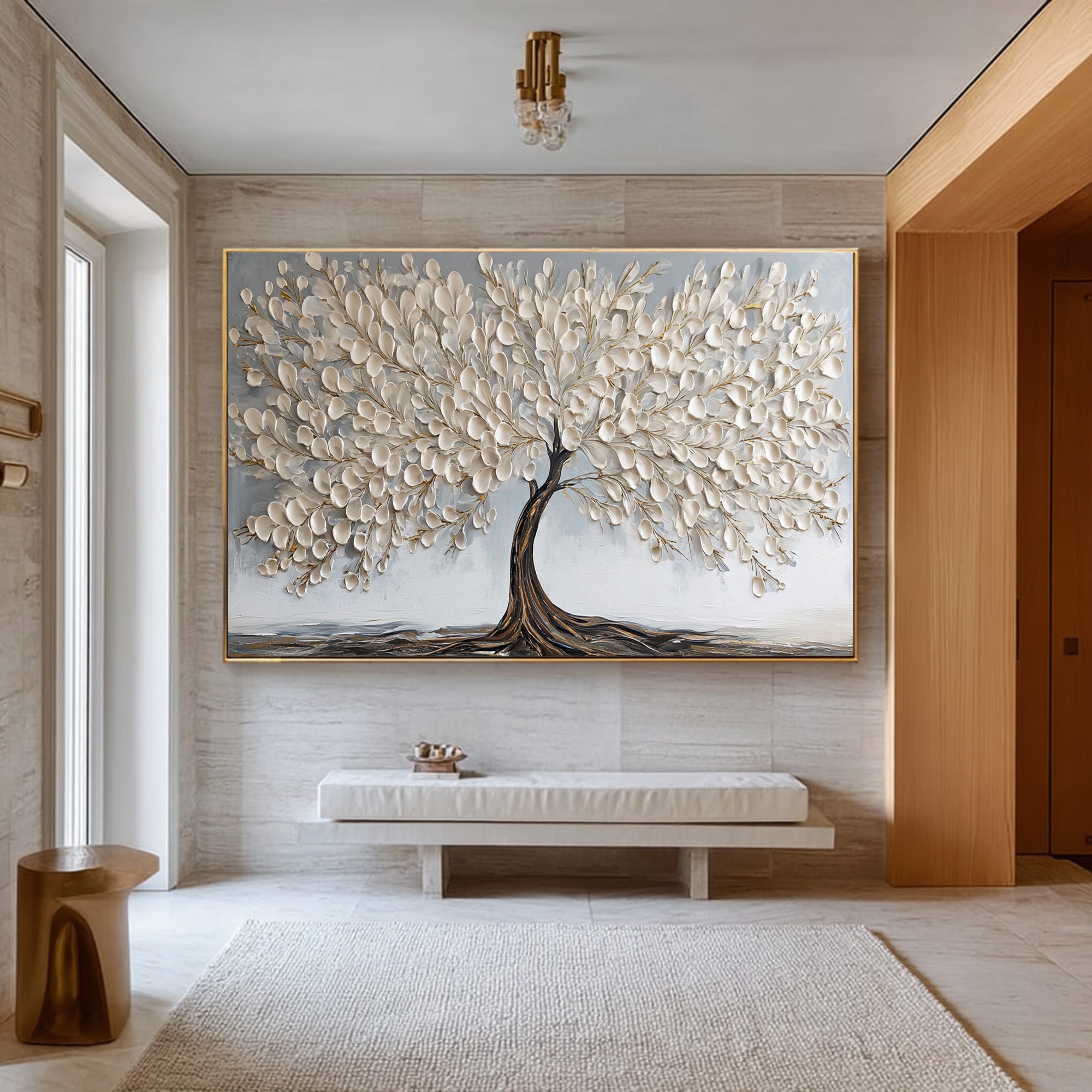 Contemporary Large Tree Art | KelorArt #CZ 016