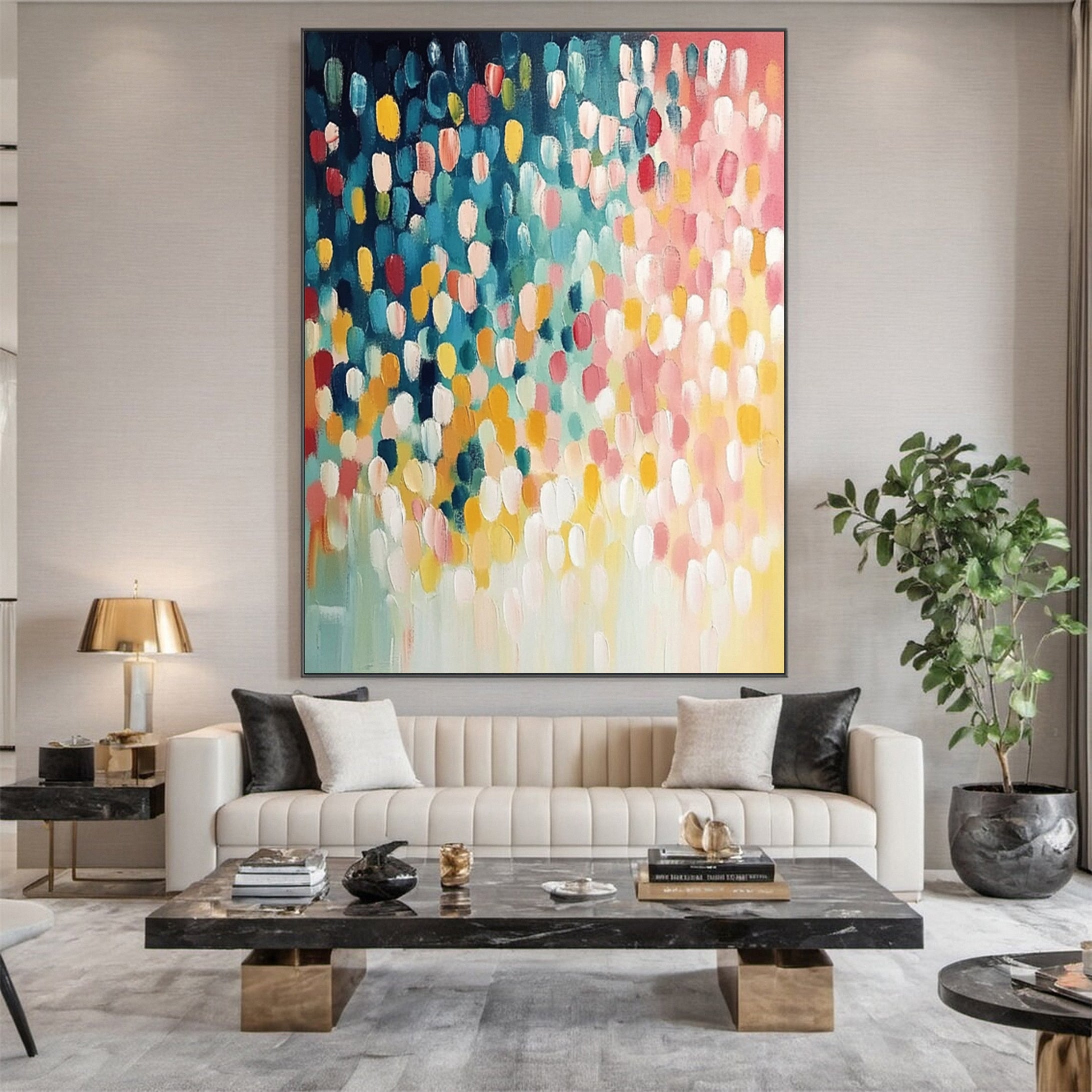 Modern Colorful Canvas Art