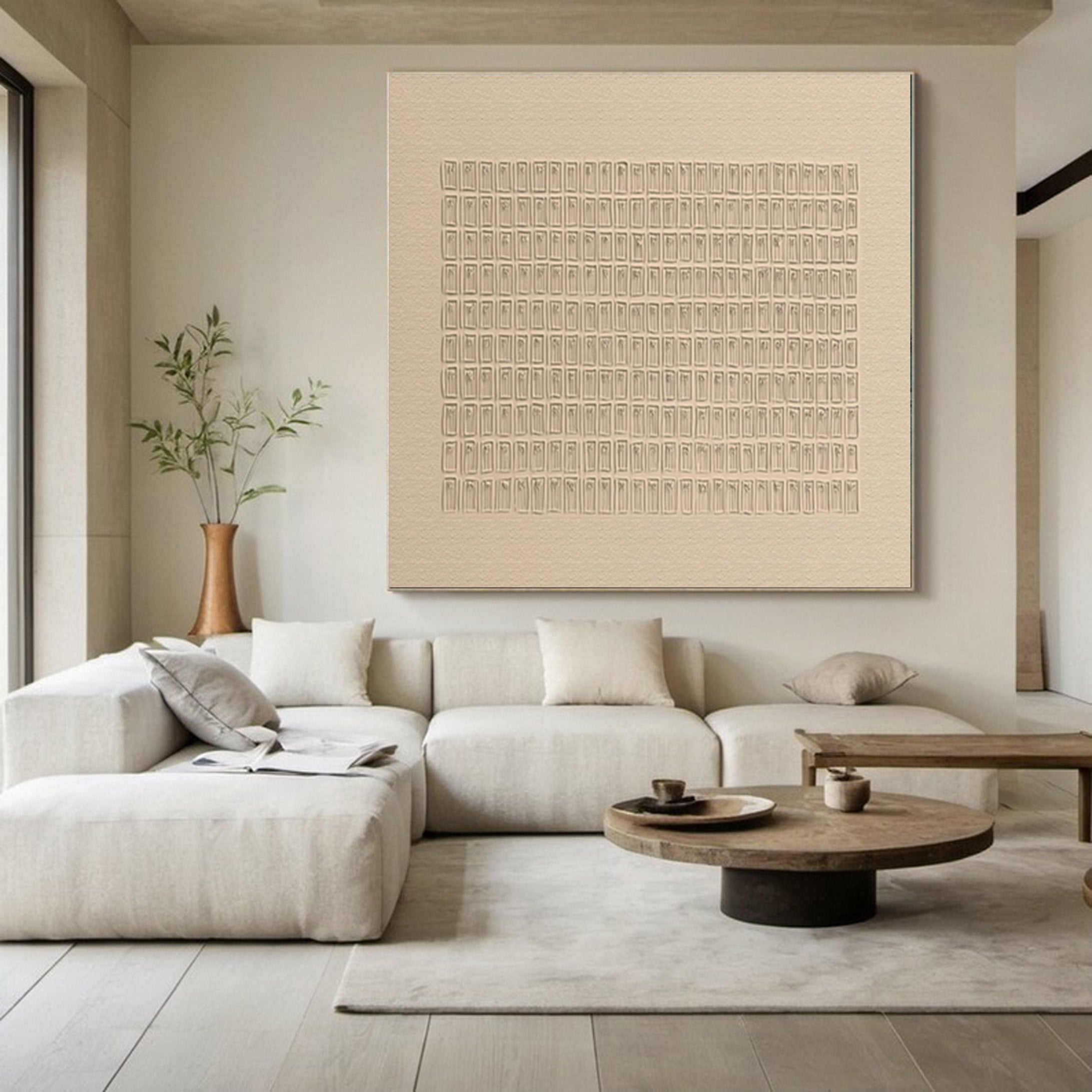 Elegant Wabi-Sabi Canvas Art for Stylish Homes #MM142