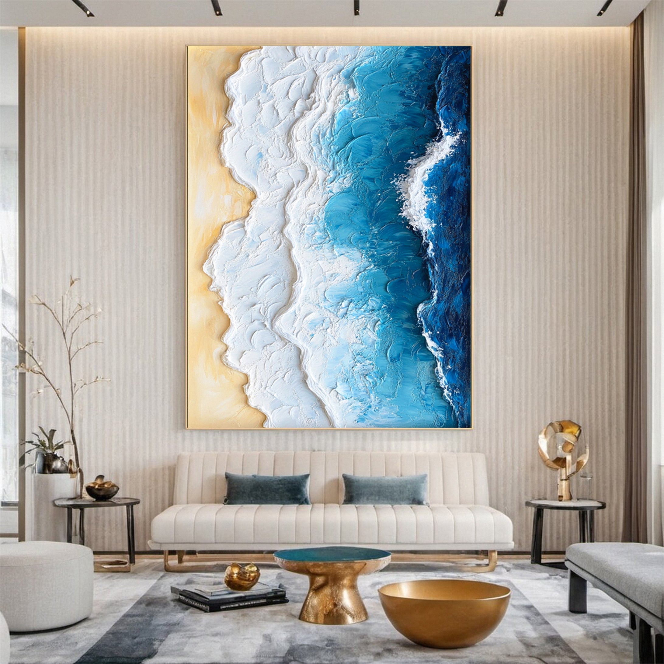 Modern Beach Canvas Art